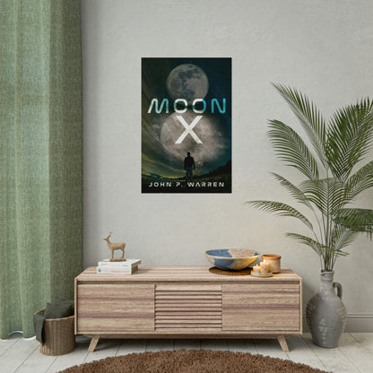 Moon X - Rolled Poster