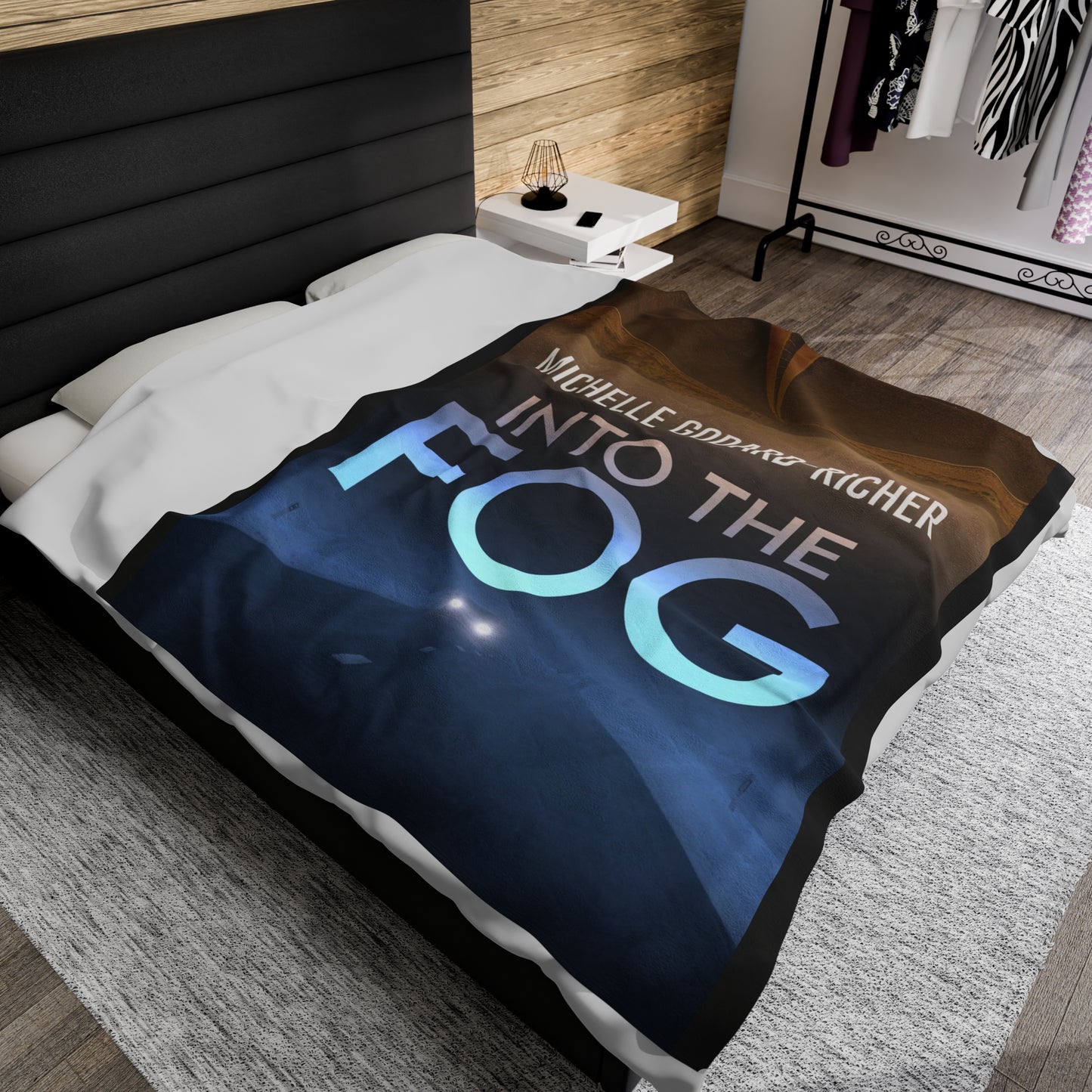 Into The Fog - Velveteen Plush Blanket