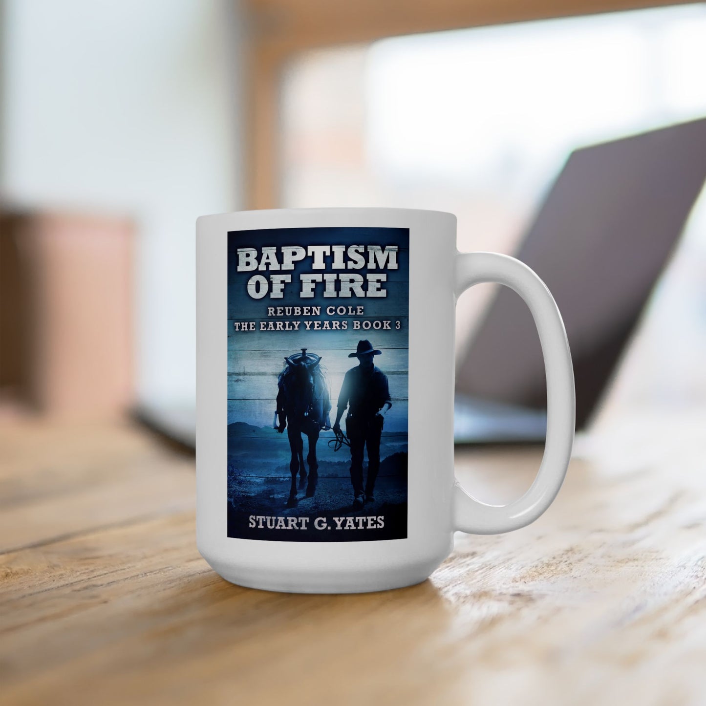 Baptism Of Fire - White Coffee Mug