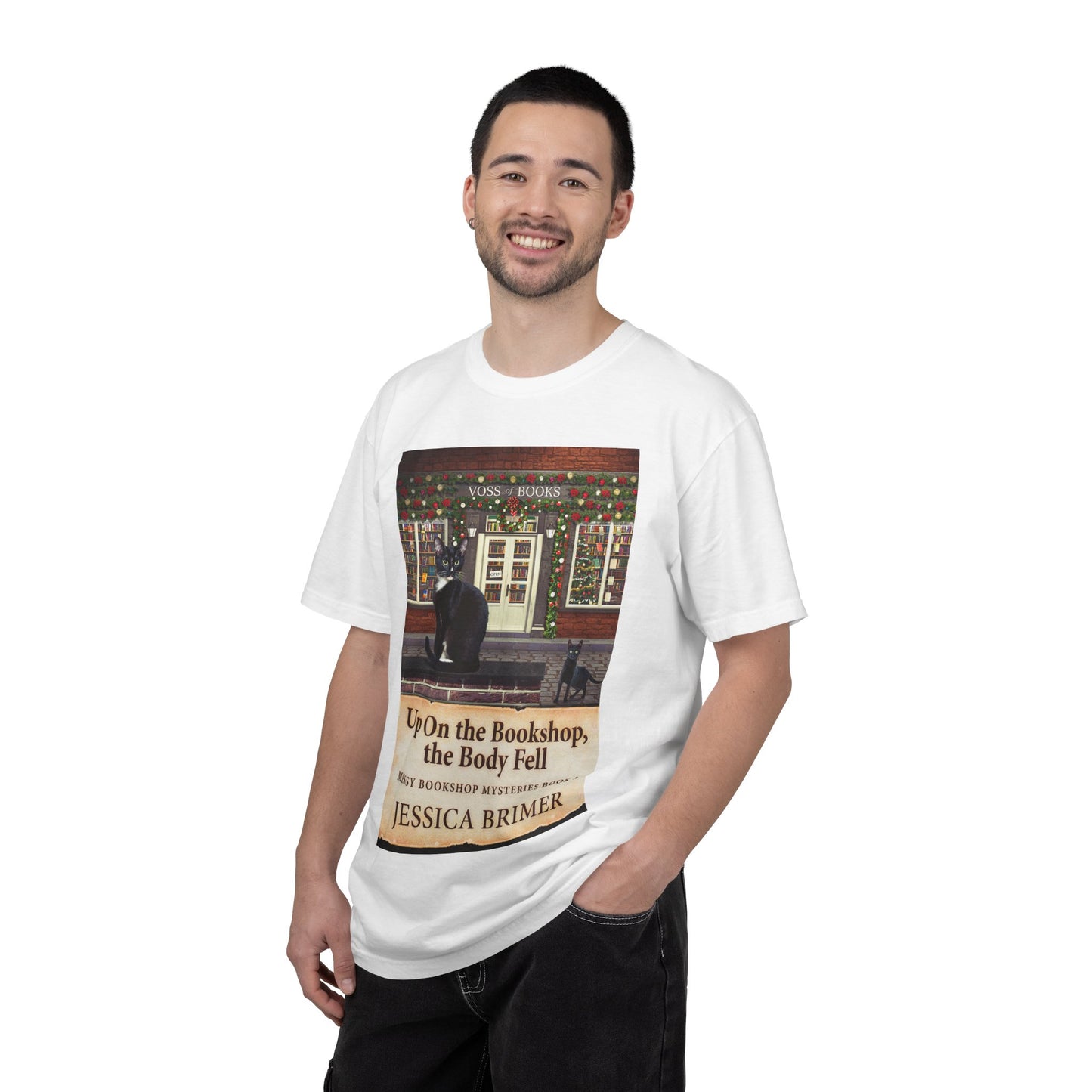 Up On the Bookshop, the Body Fell - Unisex T-Shirt