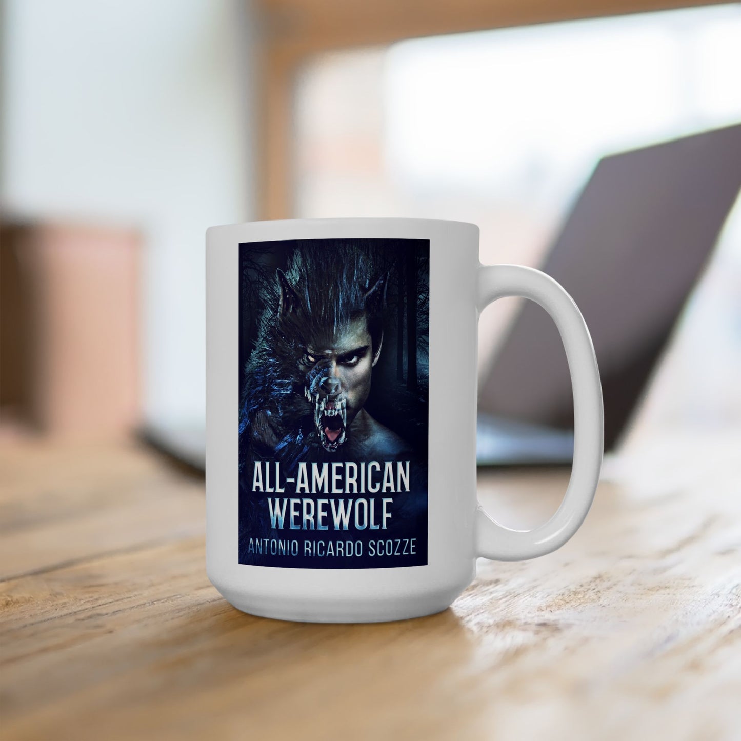 All-American Werewolf - White Coffee Mug