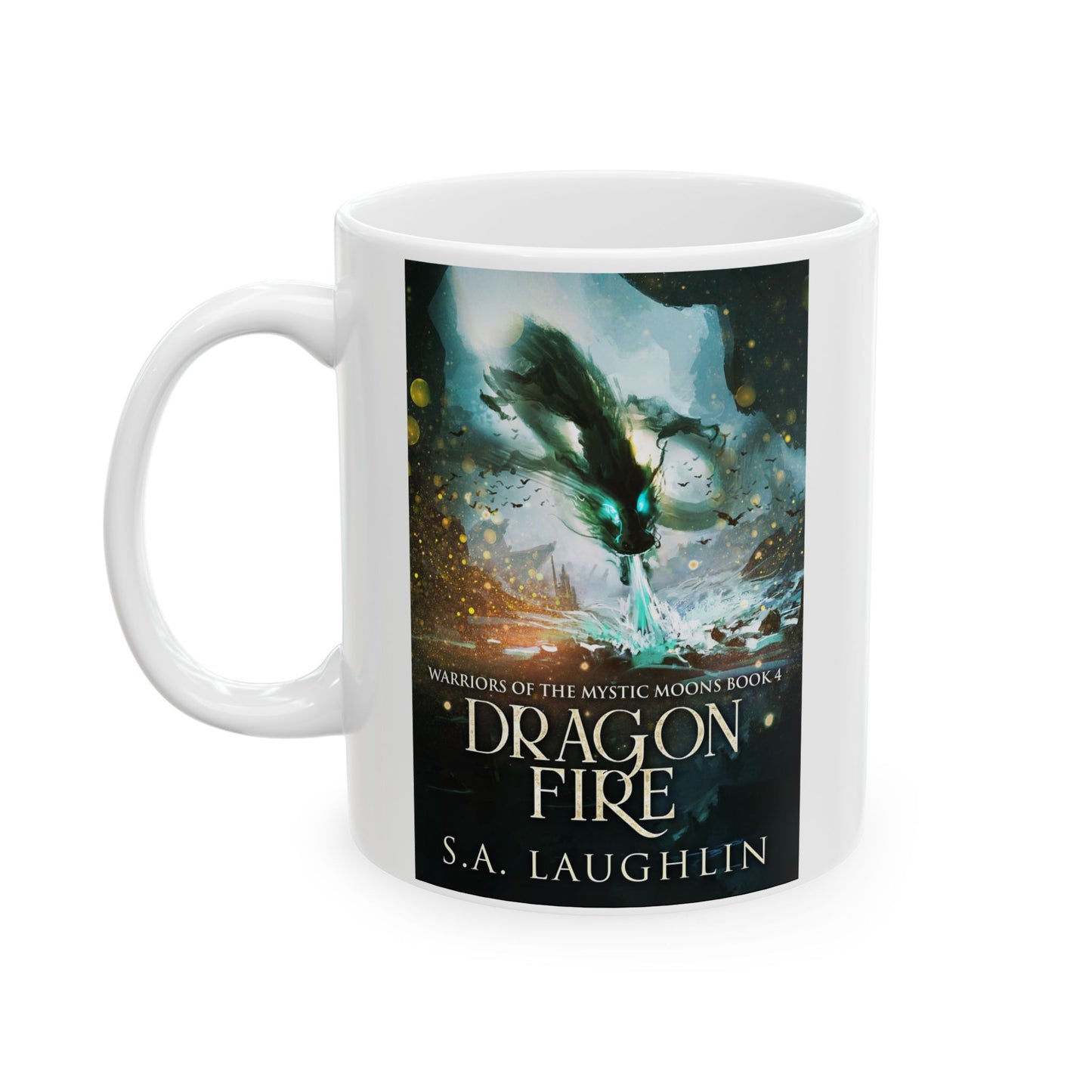 Dragon Fire - White Coffee Mug