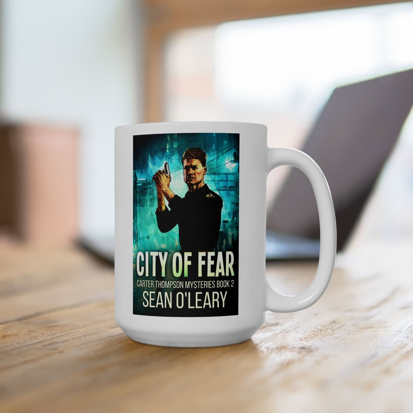 City Of Fear - White Coffee Mug