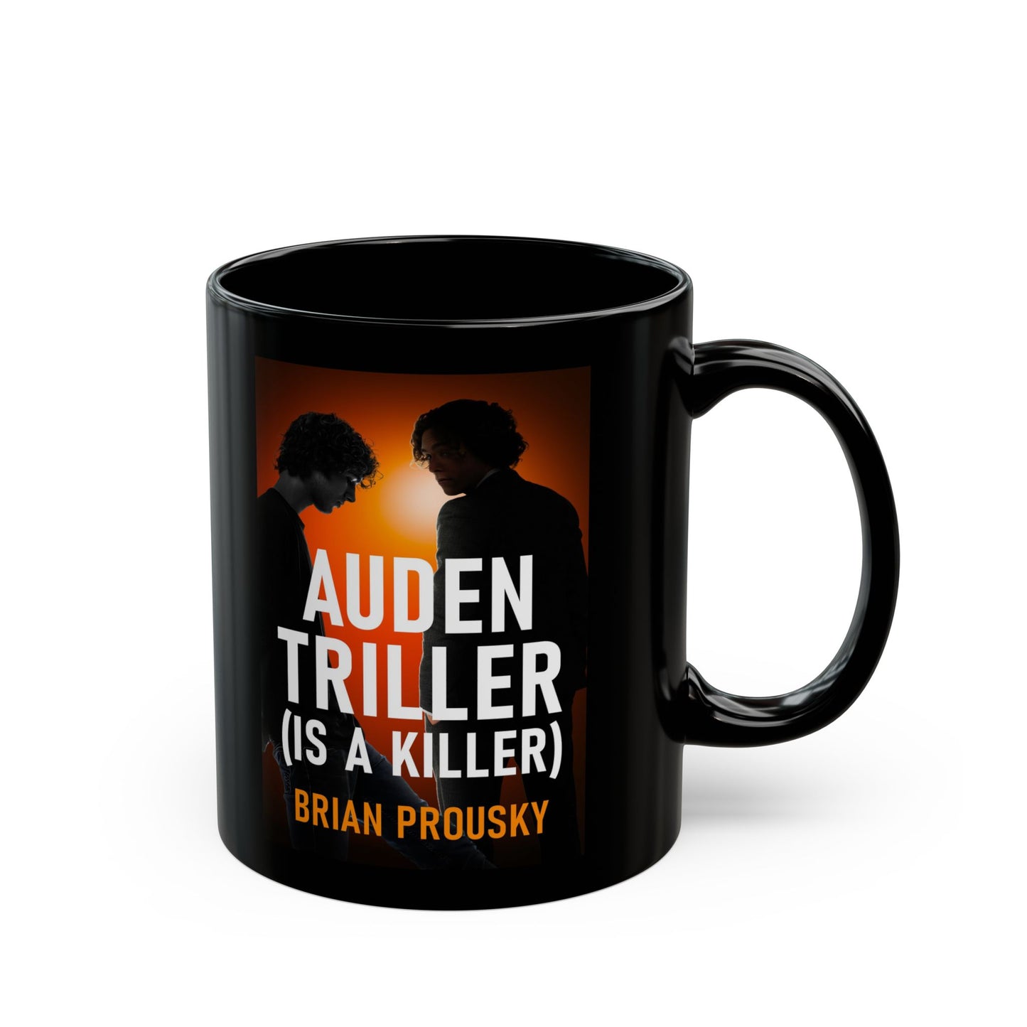 Auden Triller - Black Coffee Mug