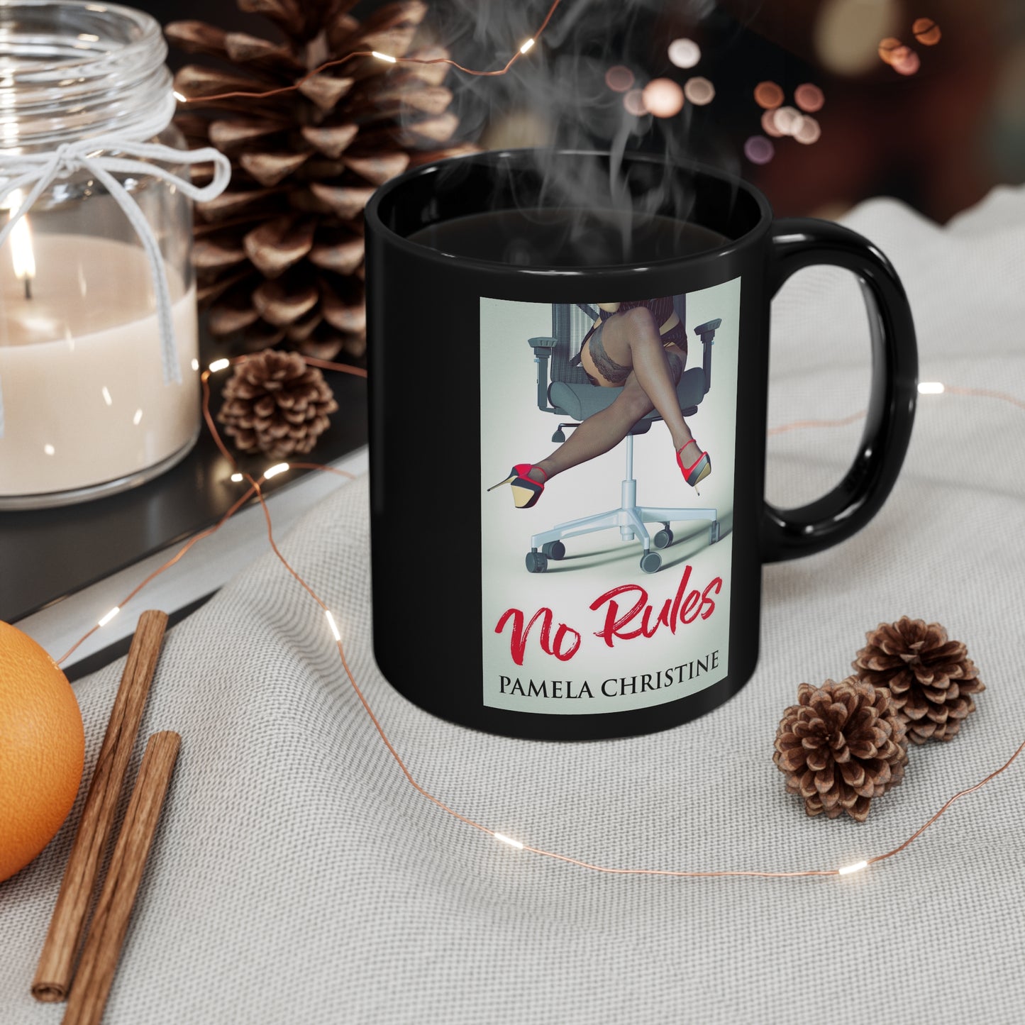 No Rules - Black Coffee Mug