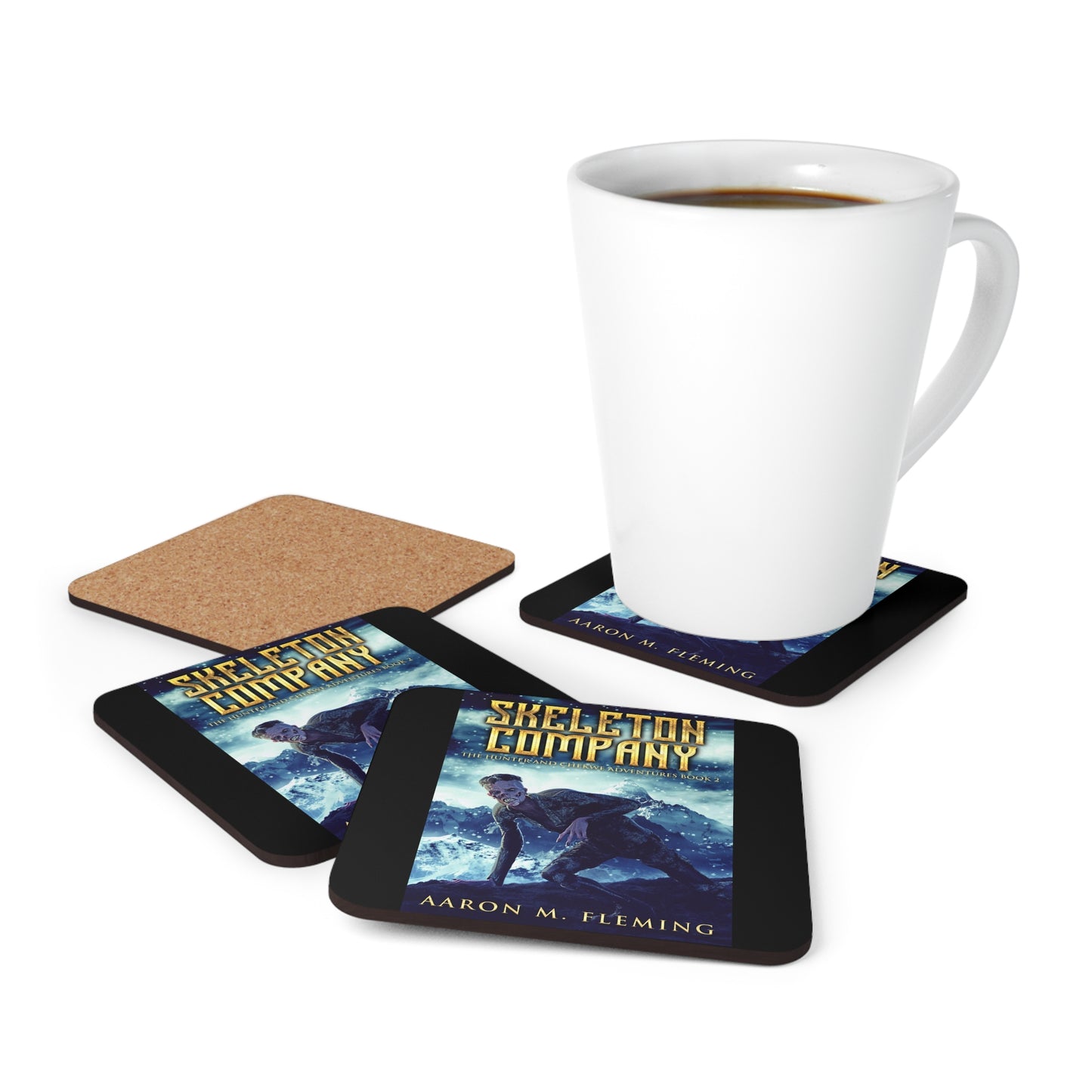 Skeleton Company - Corkwood Coaster Set