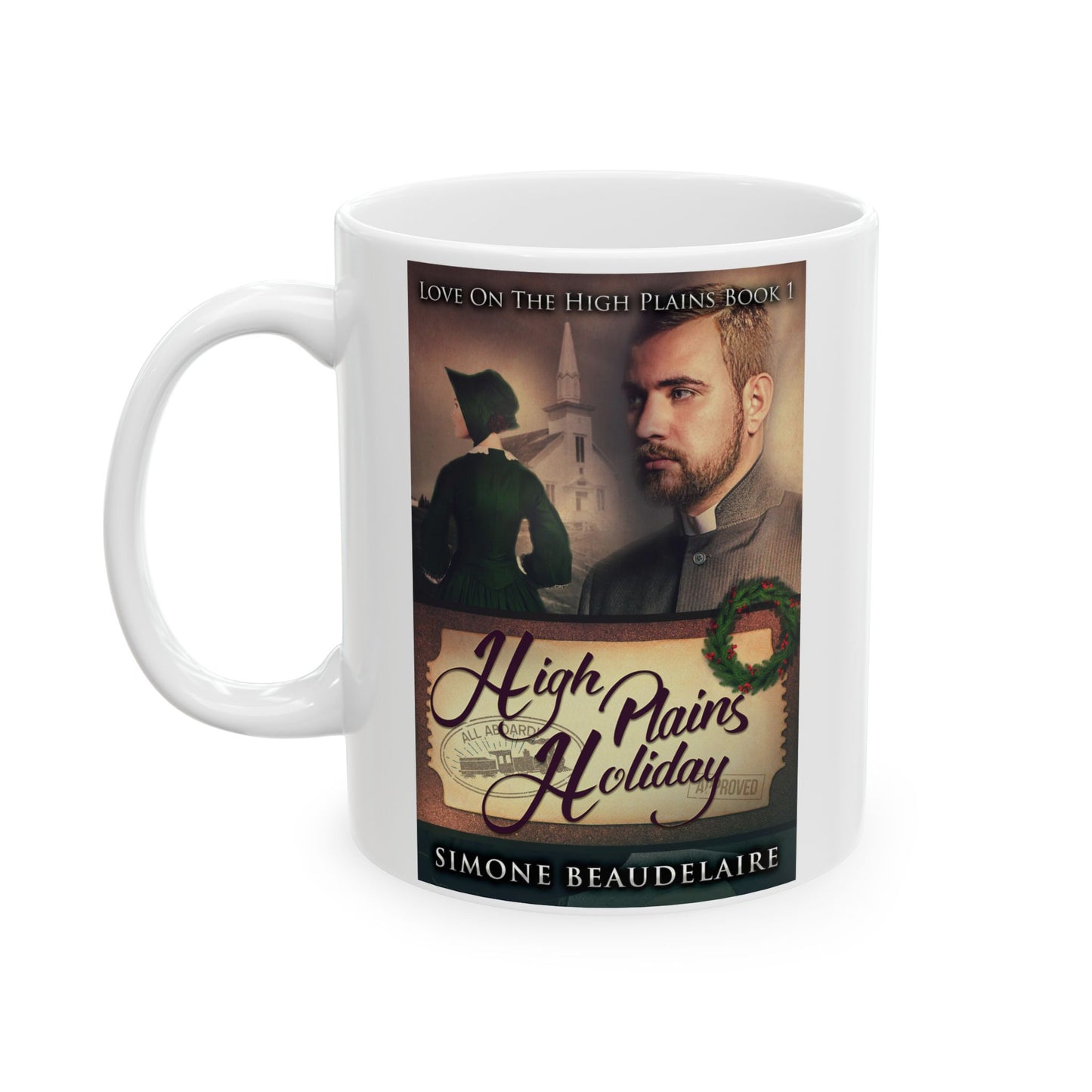 High Plains Holiday - White Coffee Mug