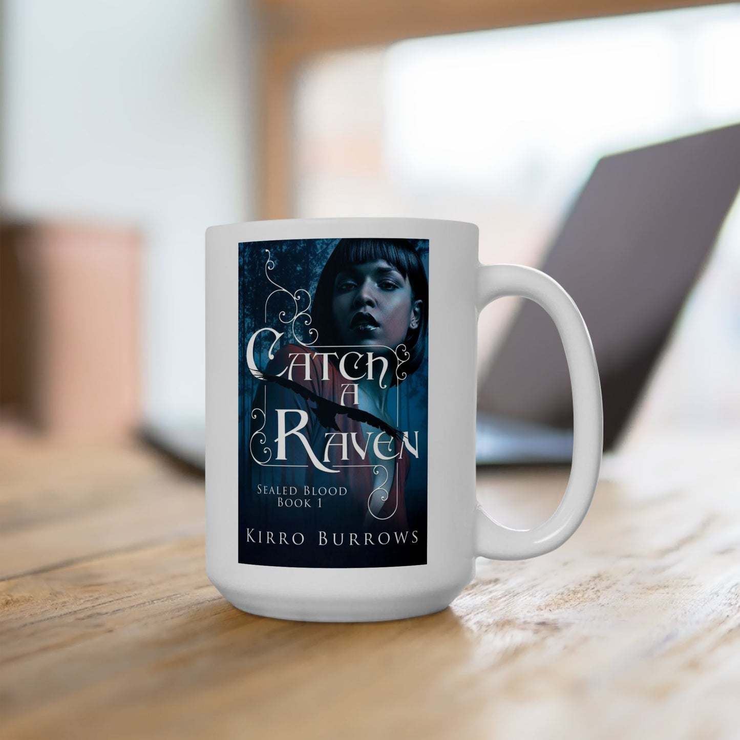 Catch A Raven - White Coffee Mug