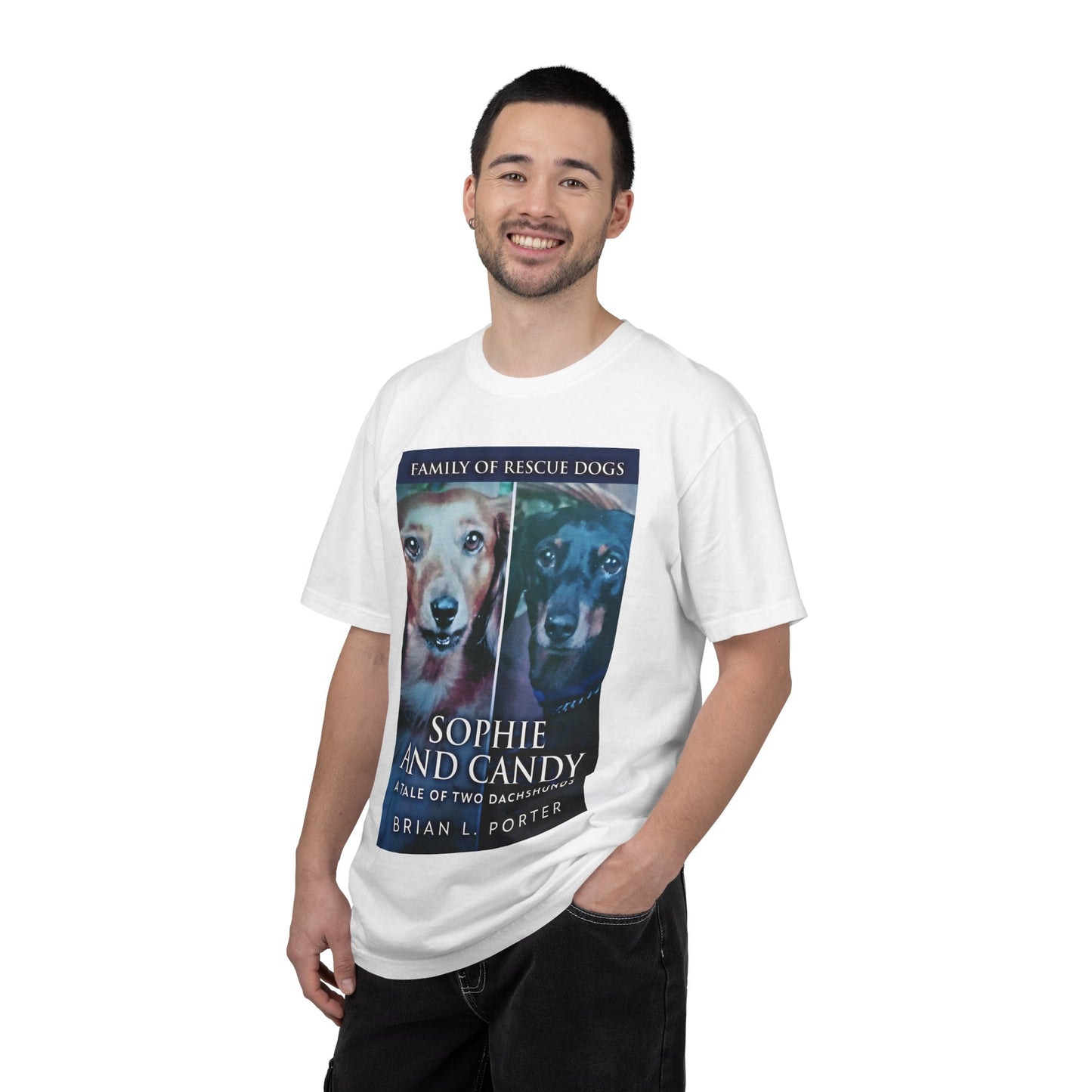 Sophie and Candy - A Tale of Two Dachshunds - Unisex T-Shirt