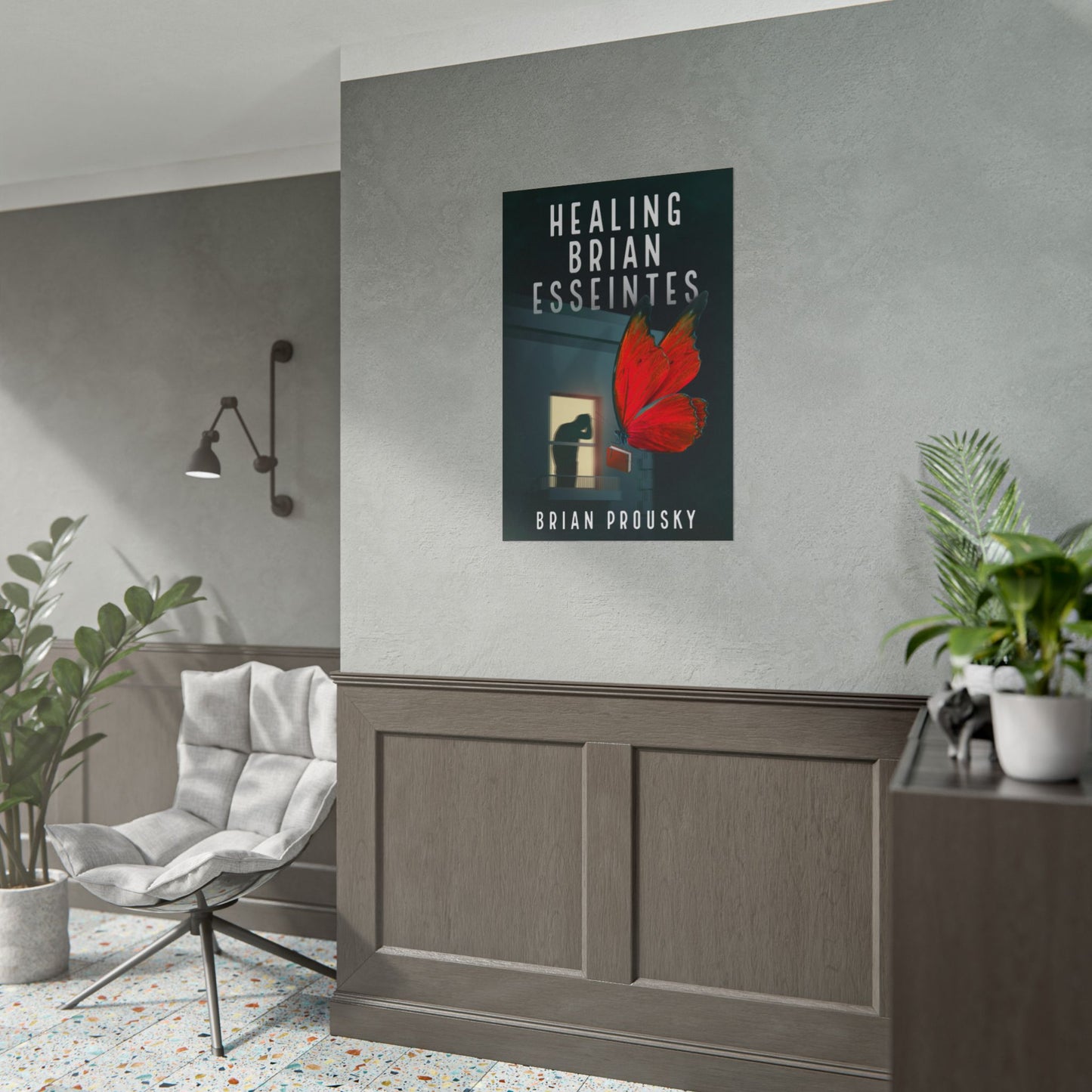 Healing Brian Esseintes - Poster