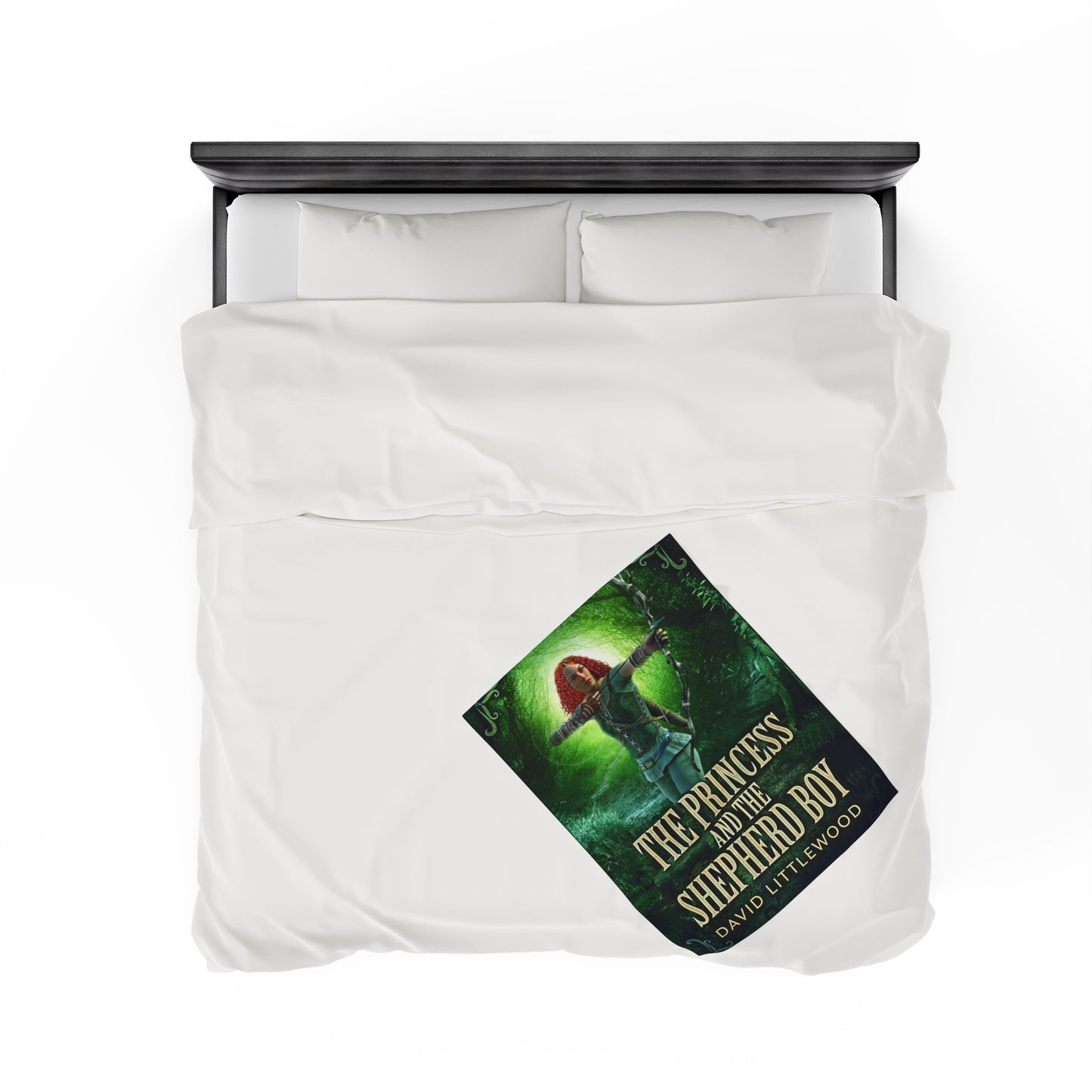 The Princess And The Shepherd Boy - Velveteen Plush Blanket