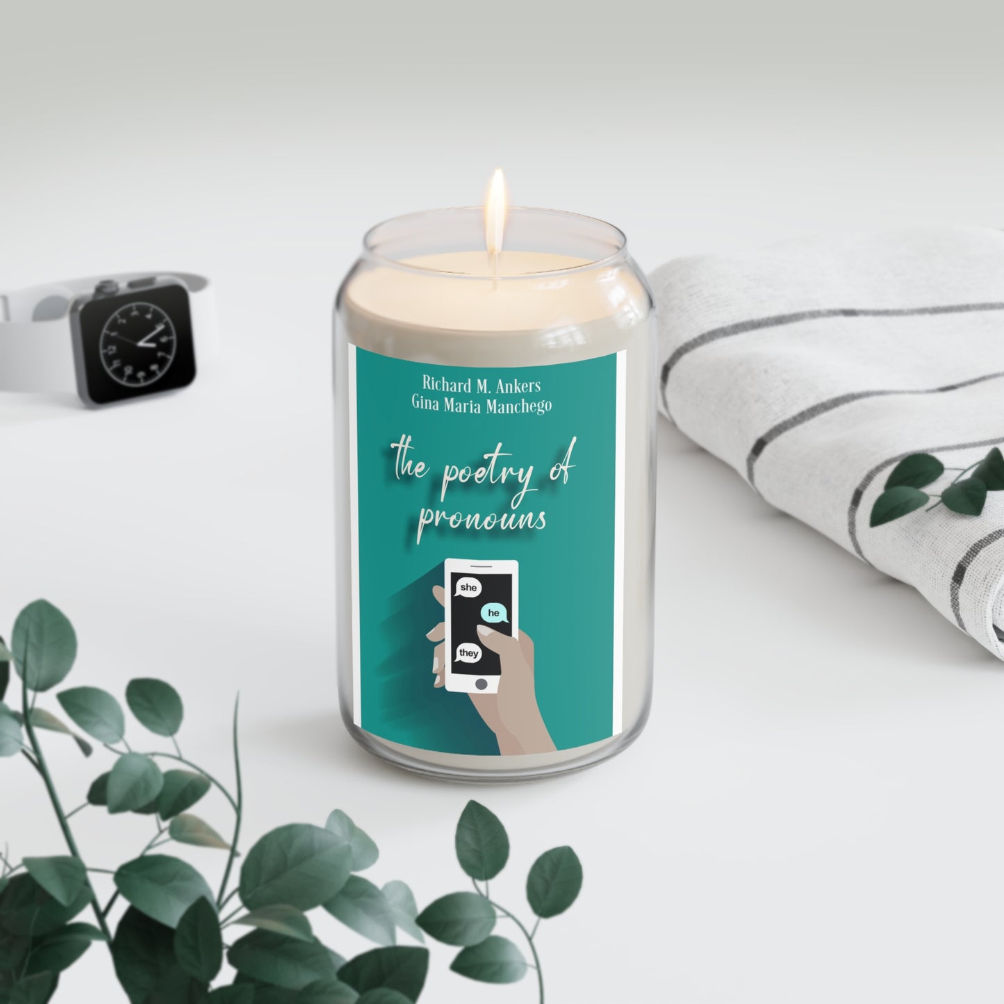 The Poetry of Pronouns - Scented Candle