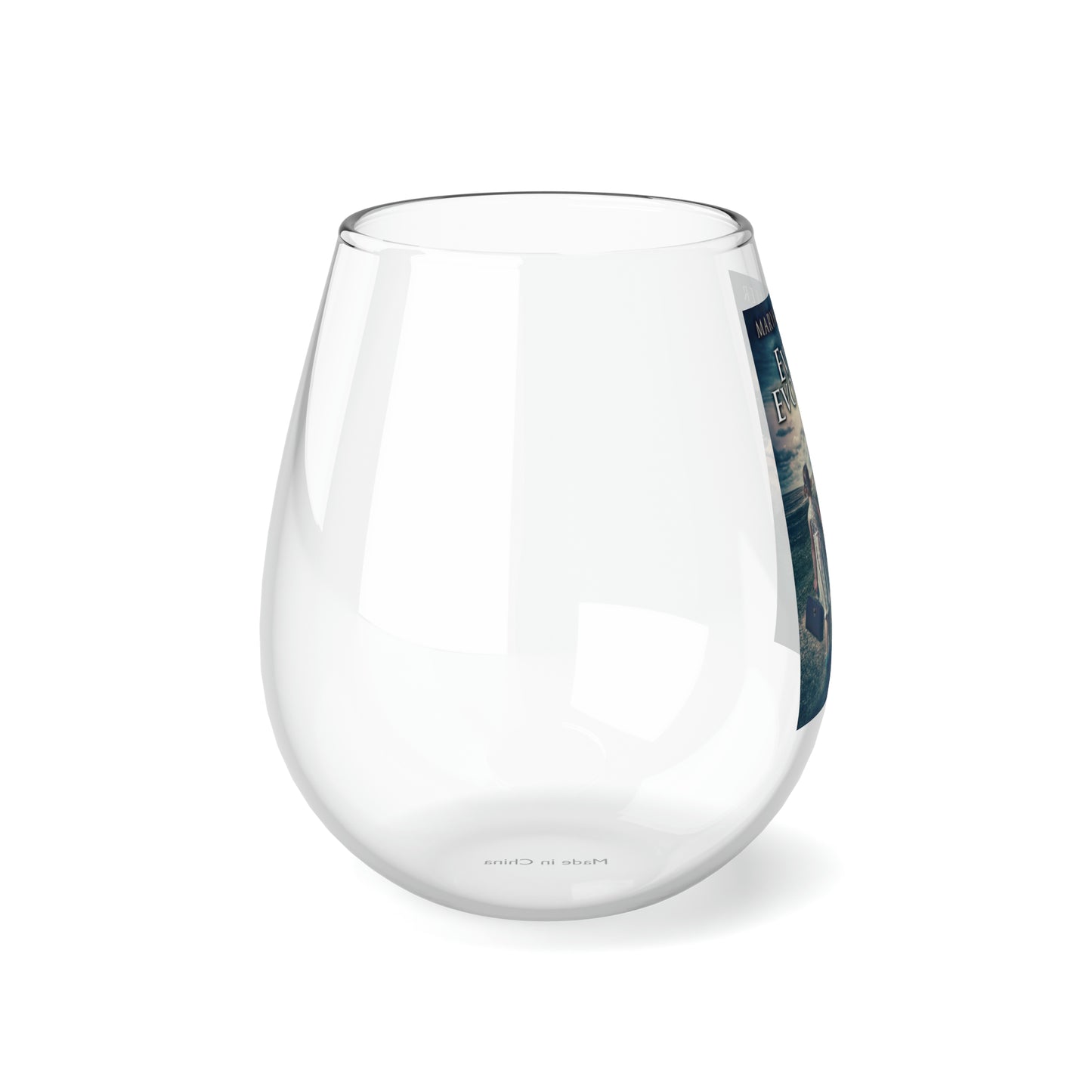Evelyn Evolving - Stemless Wine Glass, 11.75oz