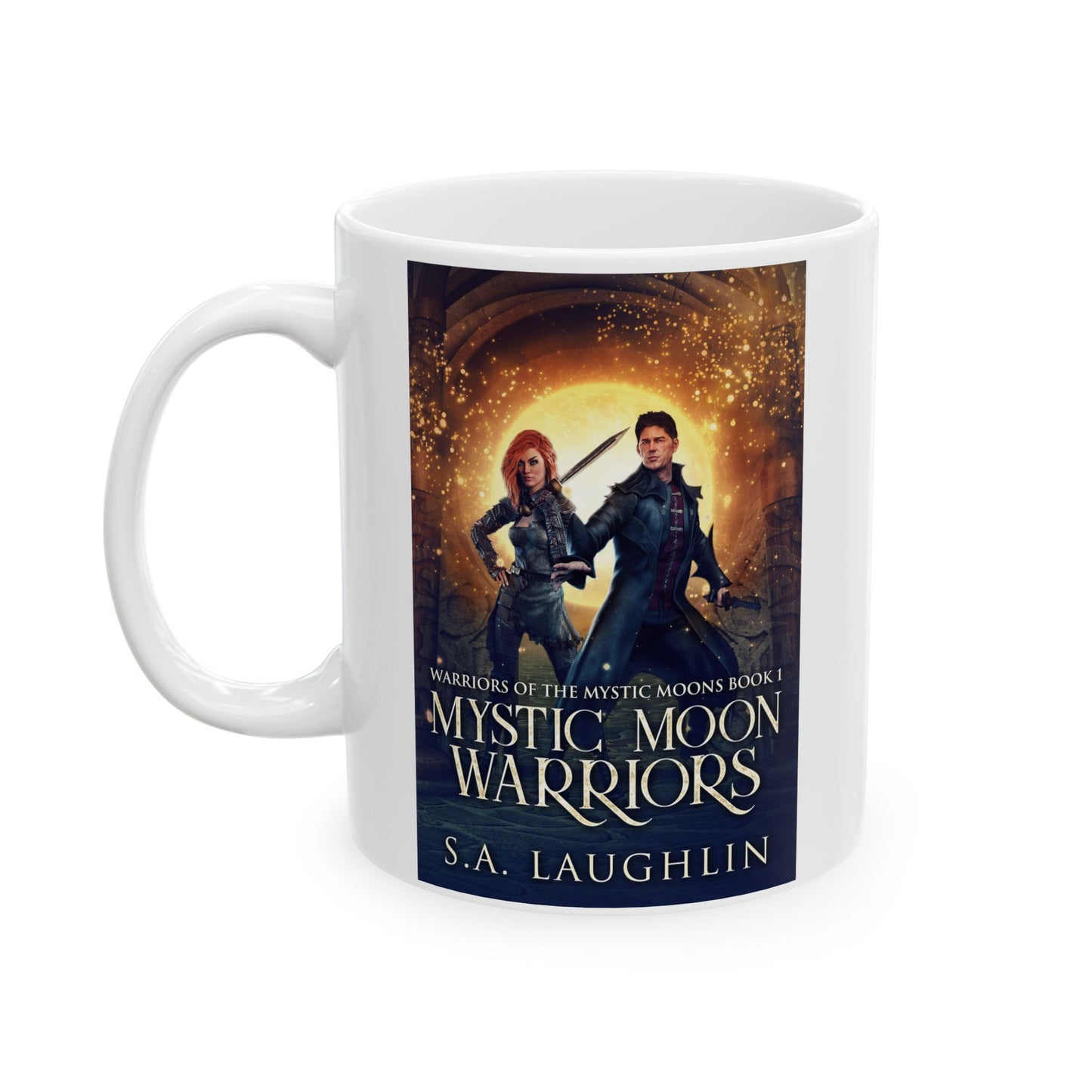 Mystic Moon Warriors - White Coffee Mug