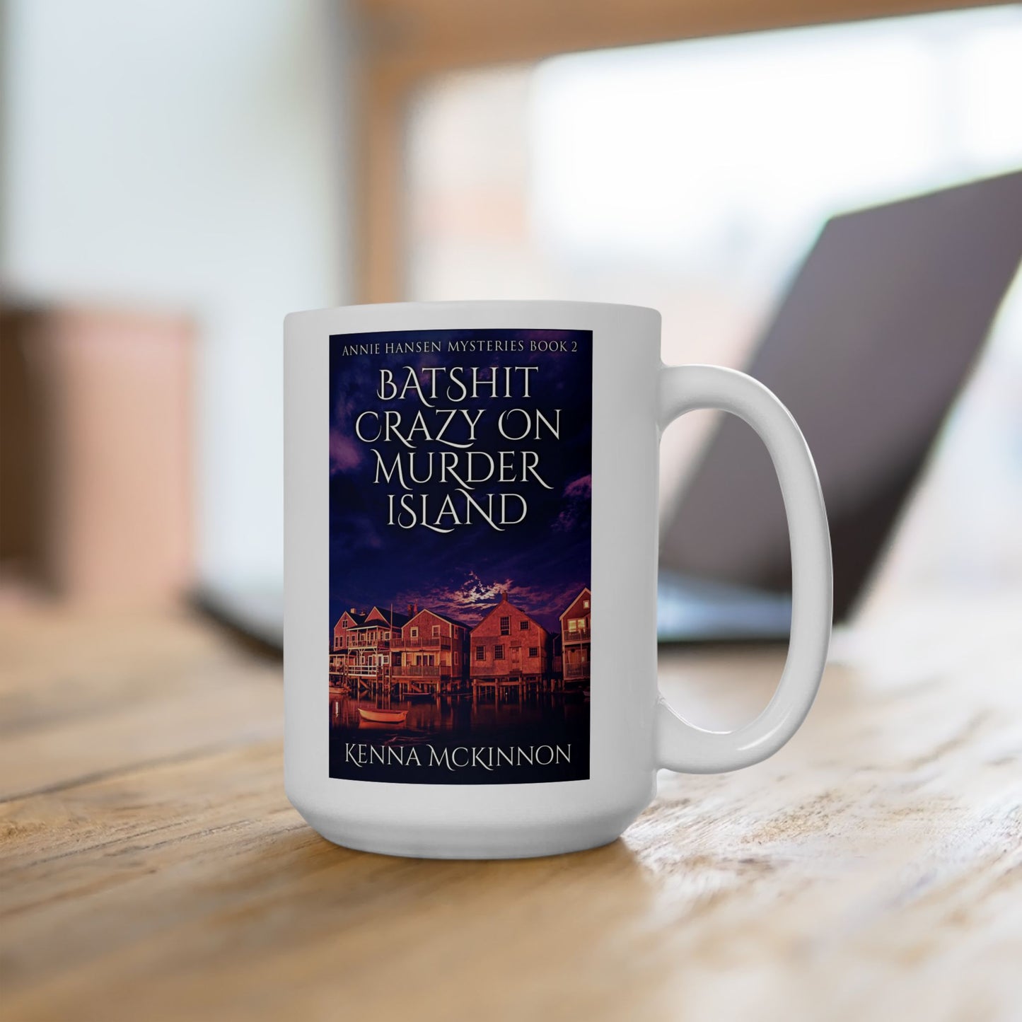 Batshit Crazy On Murder Island - White Coffee Mug