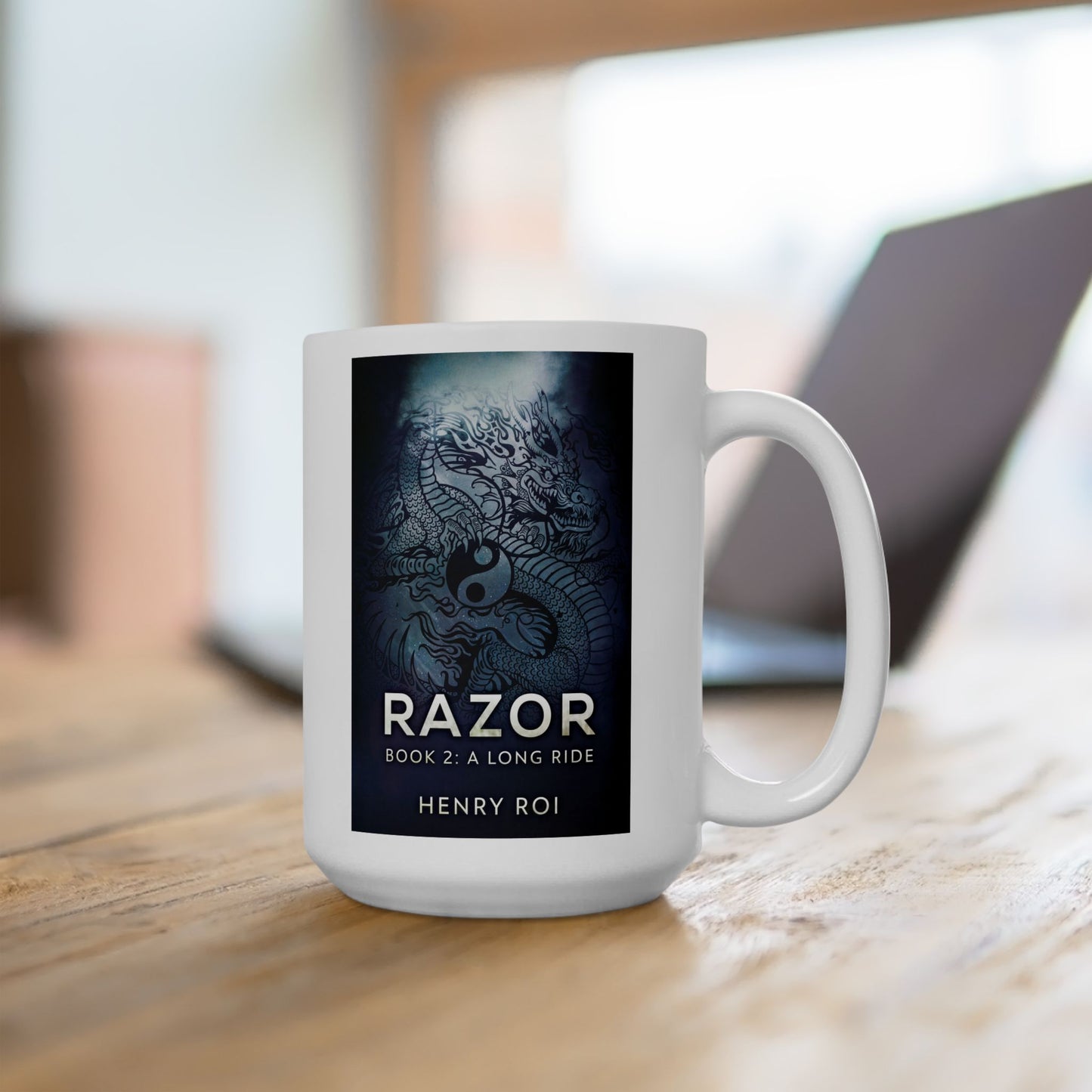 A Long Ride - White Coffee Mug