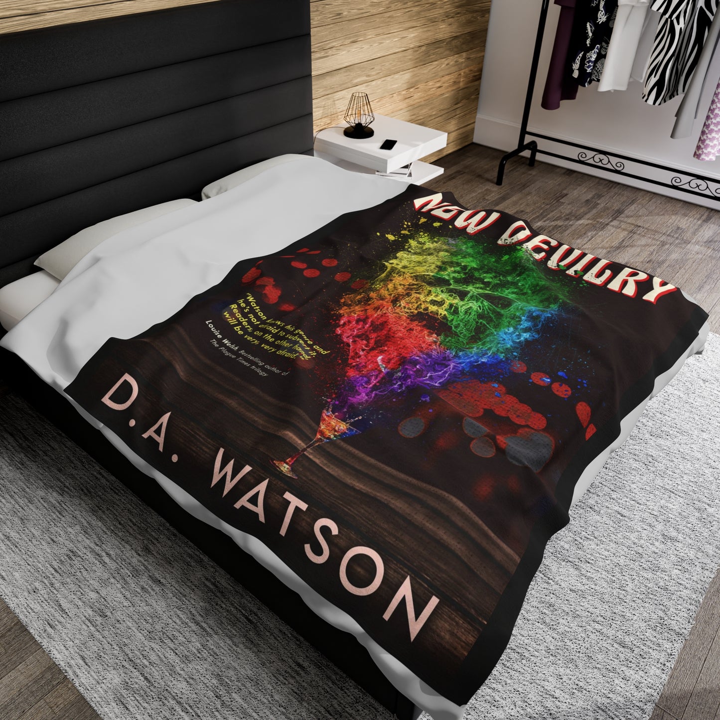 New Devilry - Velveteen Plush Blanket