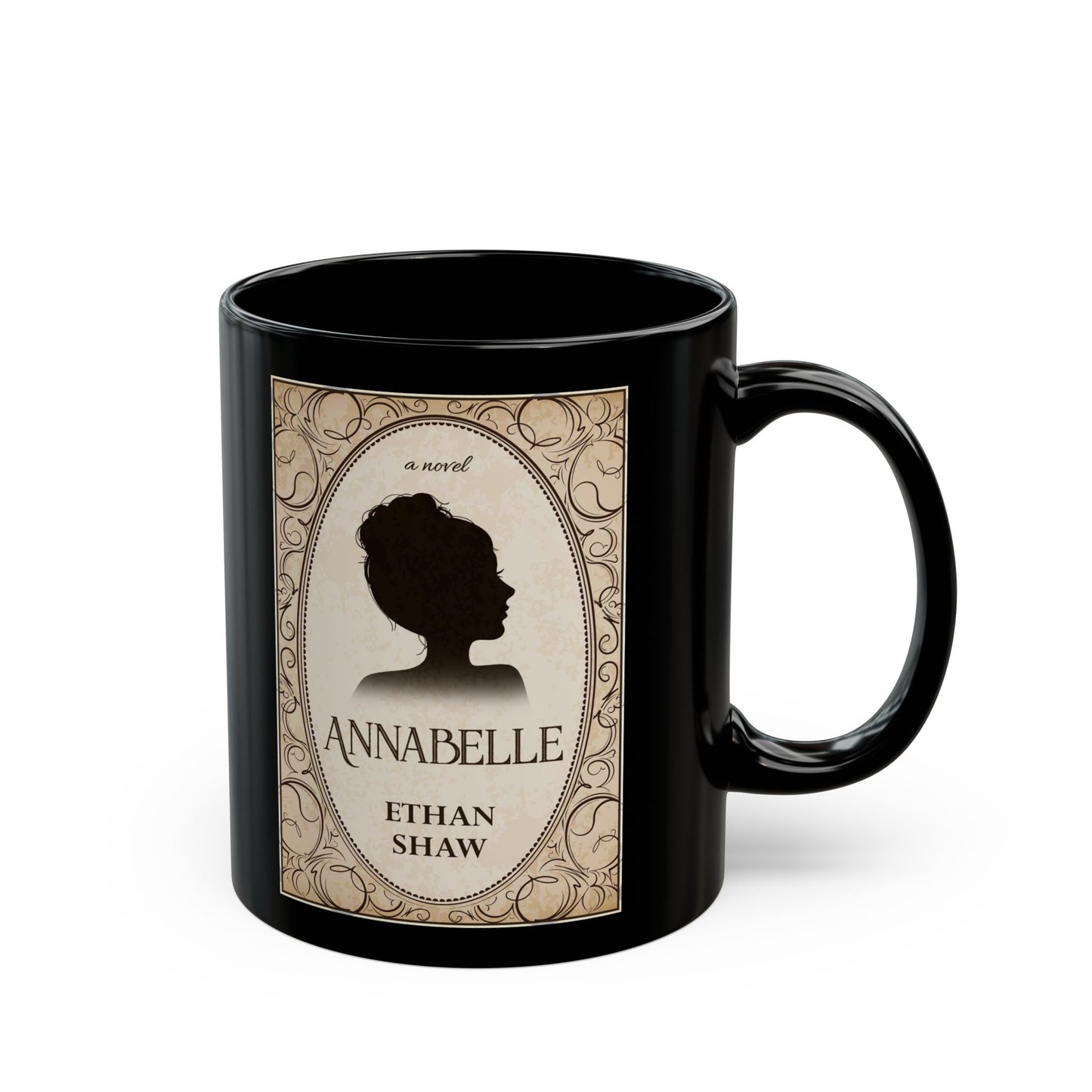 Annabelle - Black Coffee Mug