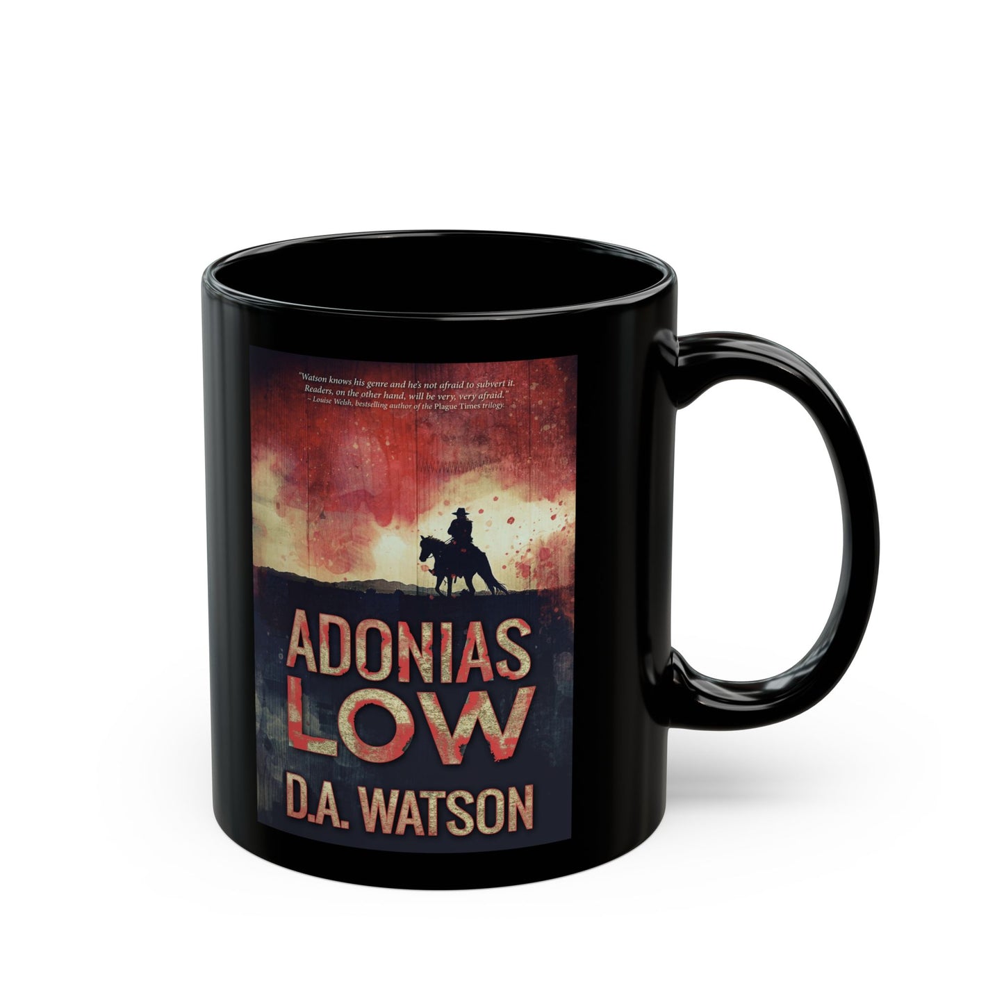 Adonias Low - Black Coffee Mug