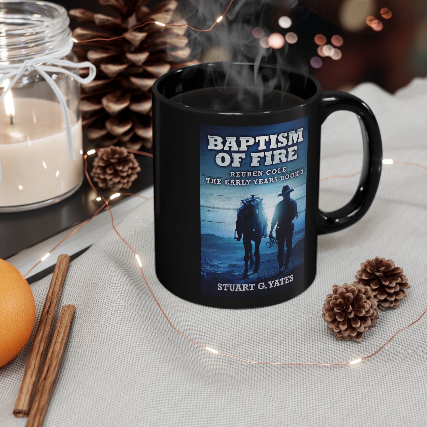 Baptism Of Fire - Black Coffee Mug