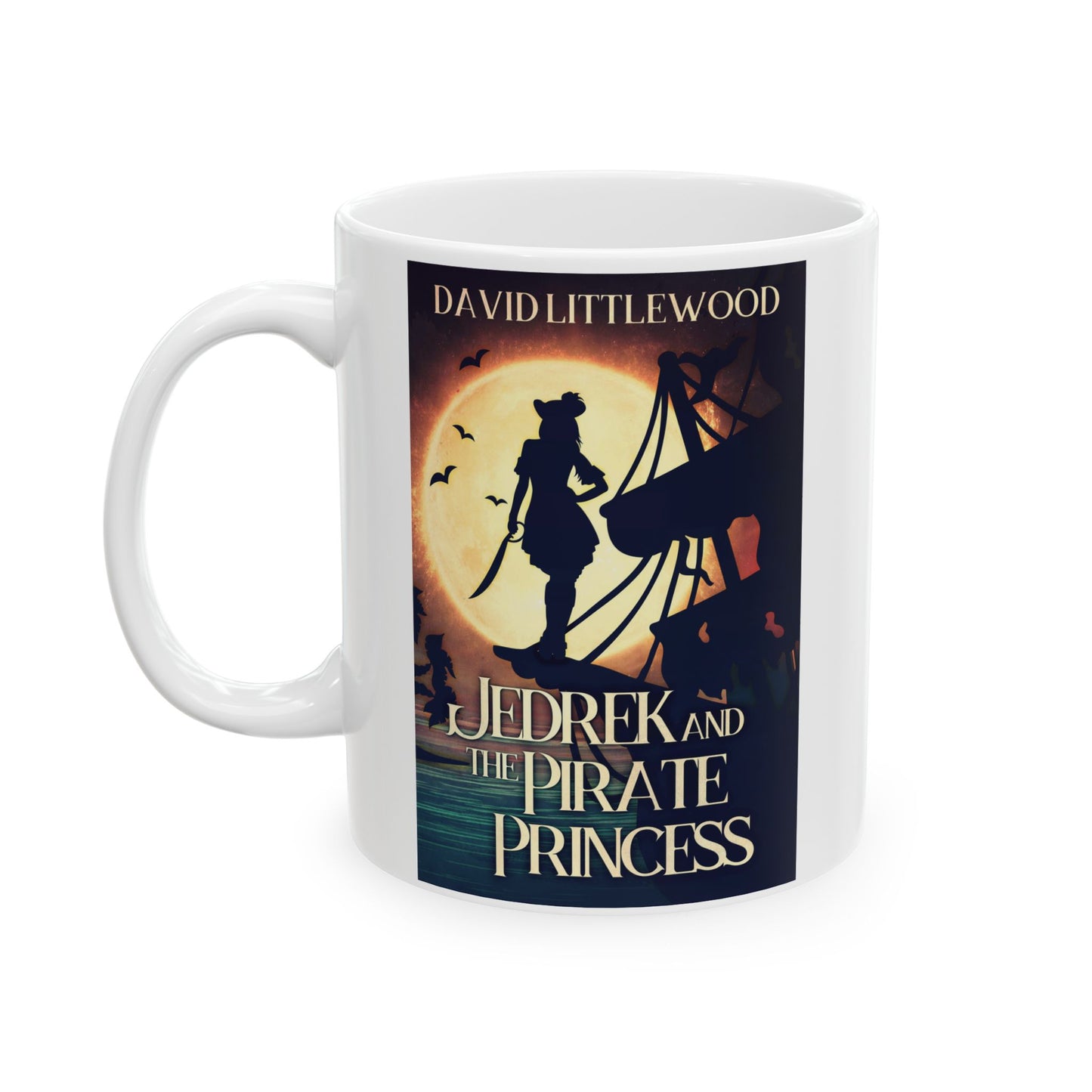 Jedrek And The Pirate Princess - White Coffee Mug