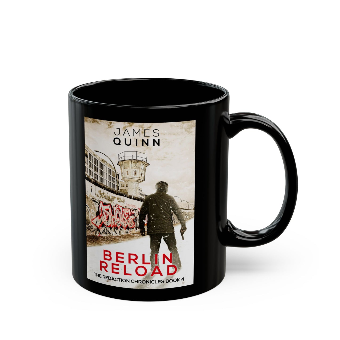 Berlin Reload - Black Coffee Mug
