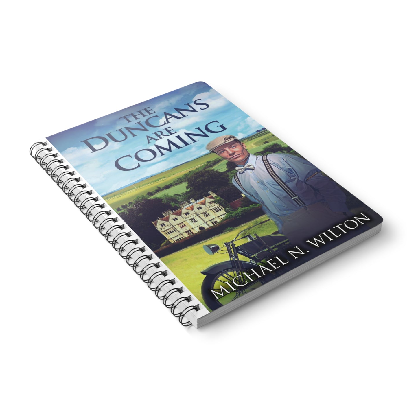 The Duncans Are Coming - A5 Wirebound Notebook