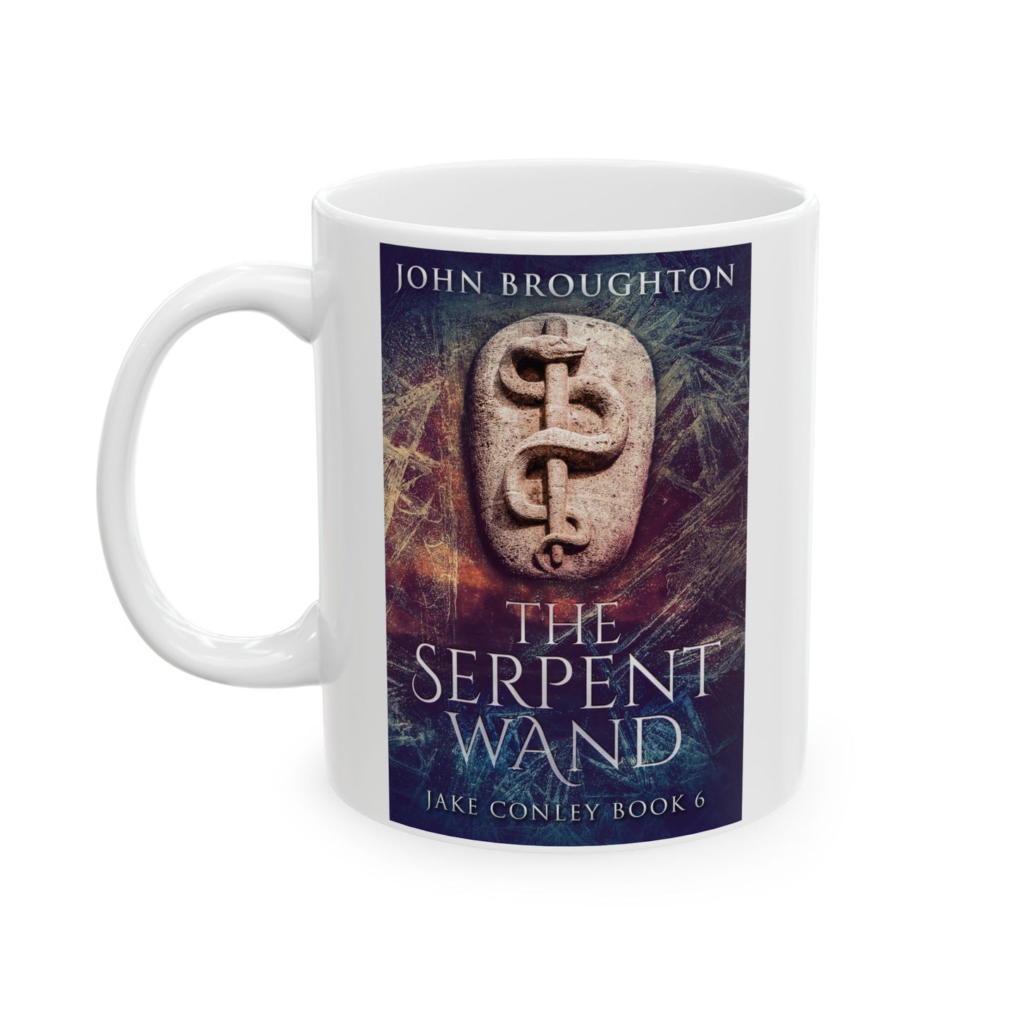 The Serpent Wand - White Coffee Mug