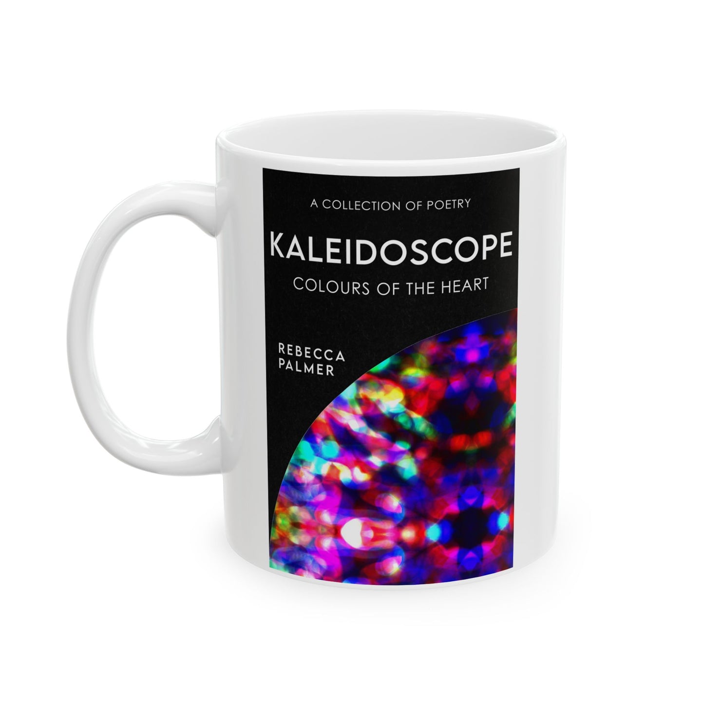 Kaleidoscope - Colours Of The Heart - White Coffee Mug