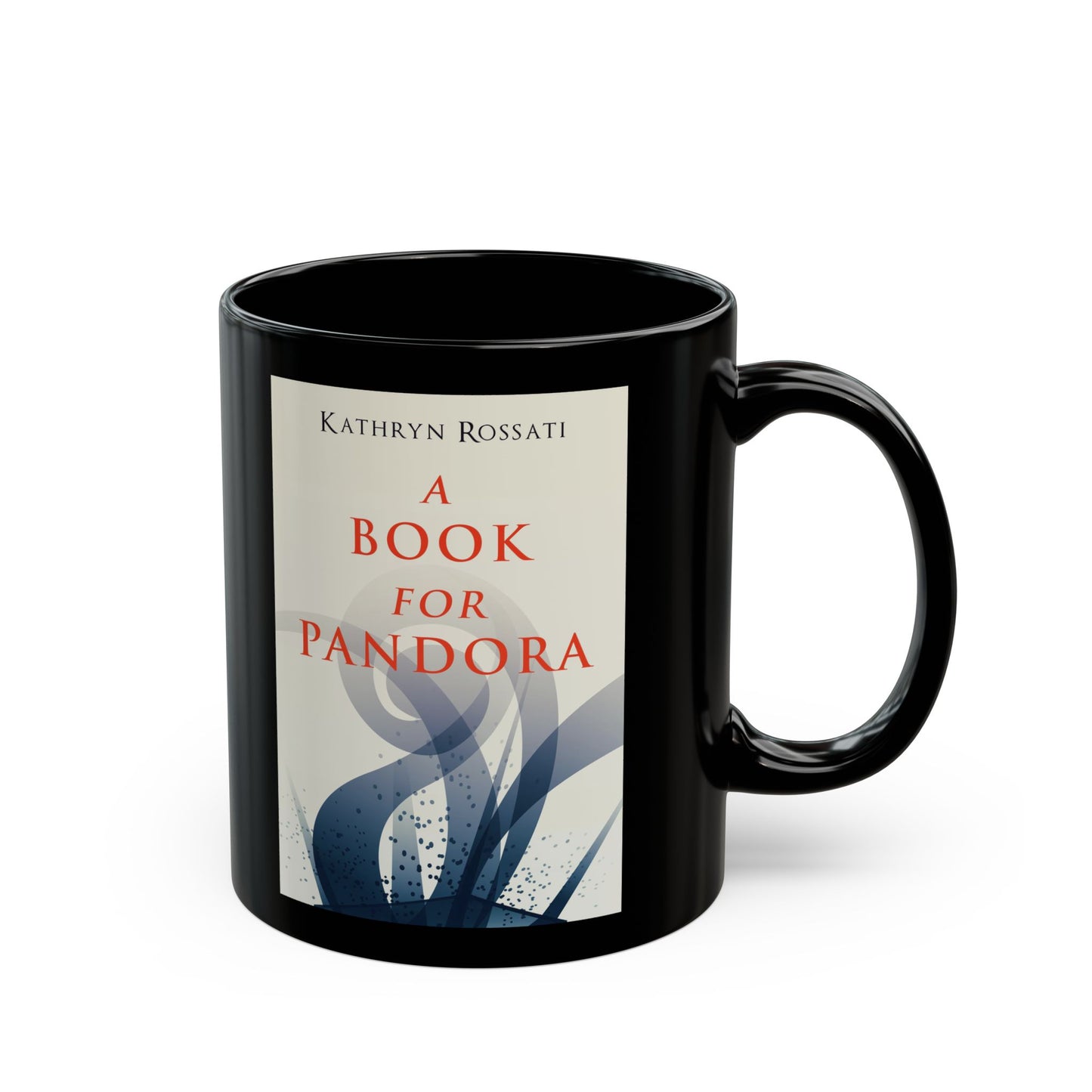 A Book For Pandora - Black Coffee Mug