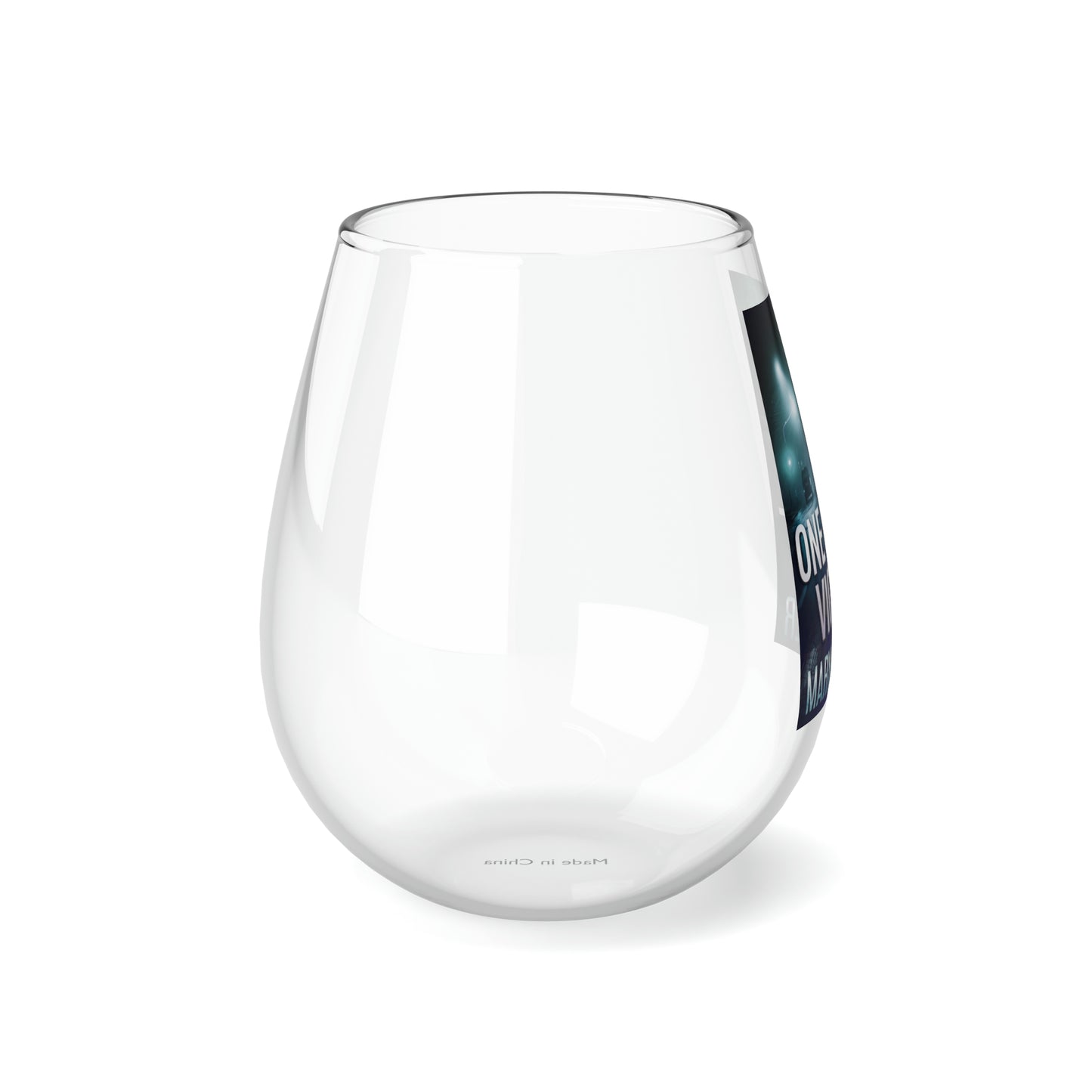 One Small Victory - Stemless Wine Glass, 11.75oz