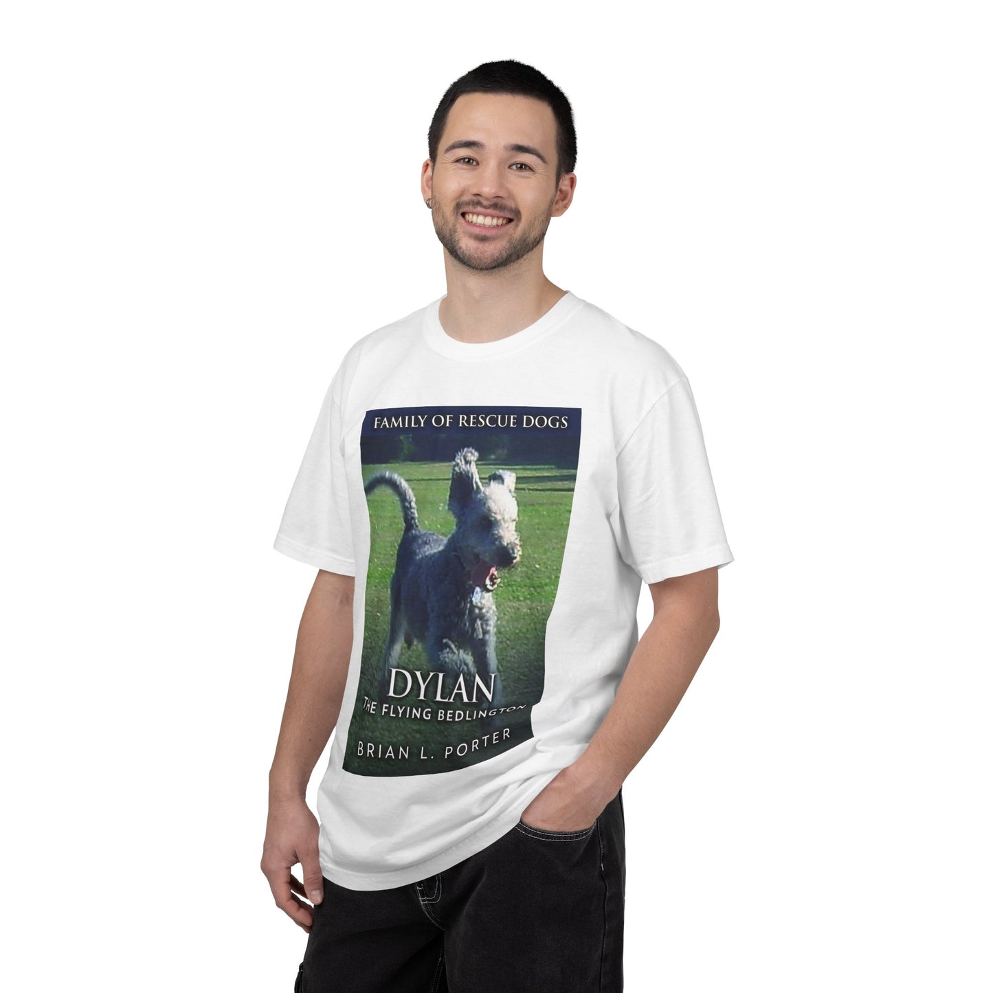 Dylan - The Flying Bedlington - Unisex T-Shirt