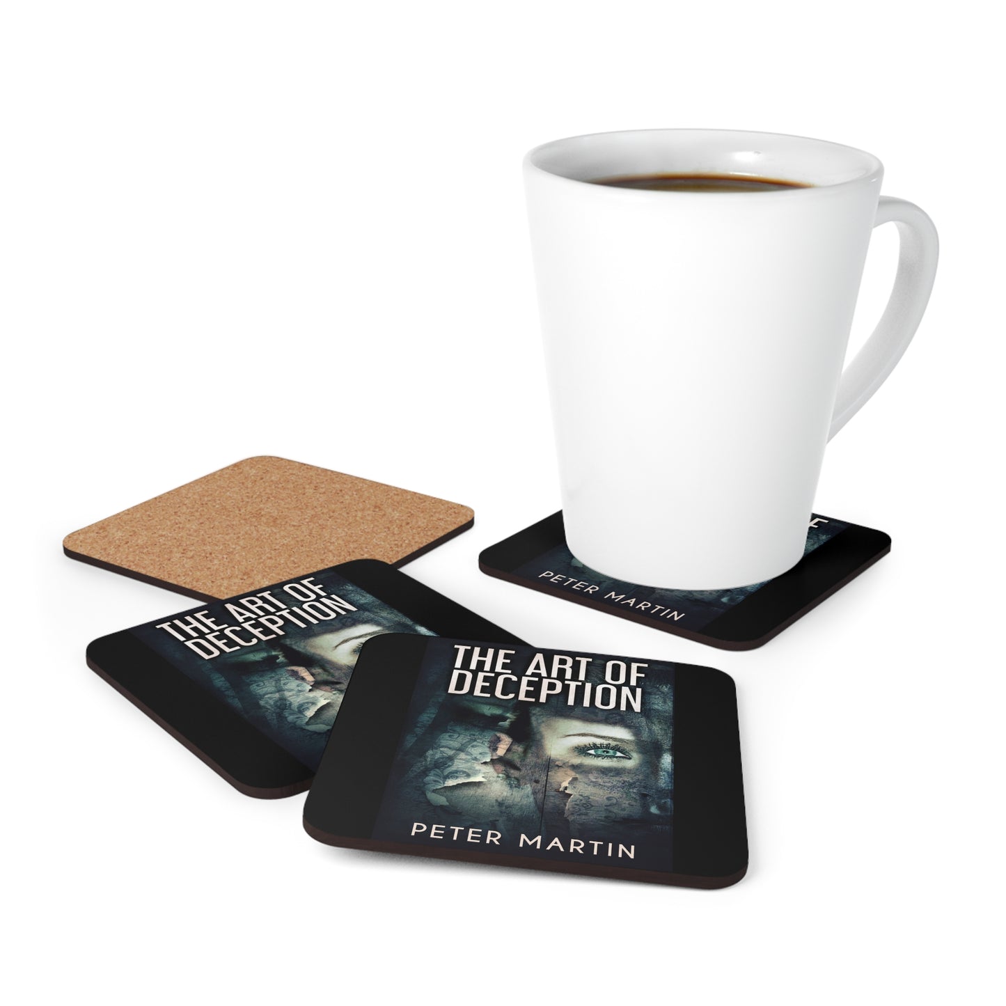 The Art Of Deception - Corkwood Coaster Set