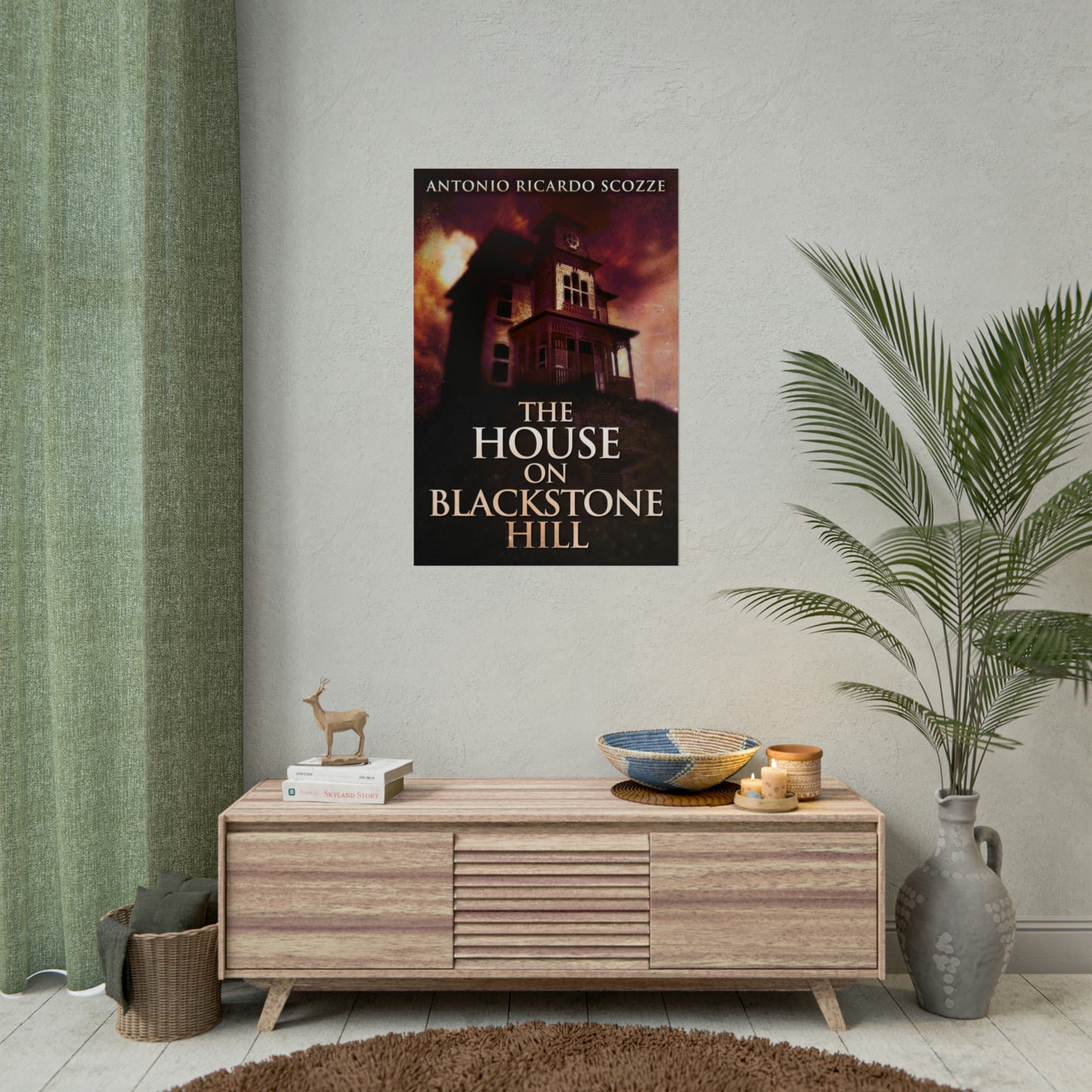 The House On Blackstone Hill - Rolled Poster