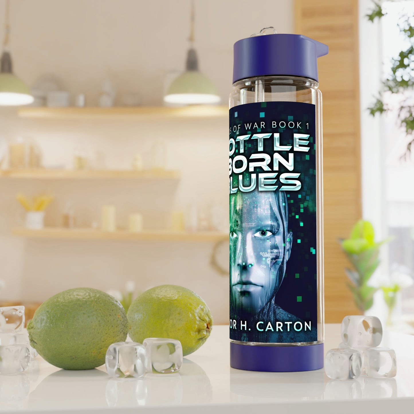 Bottle Born Blues - Infuser Water Bottle