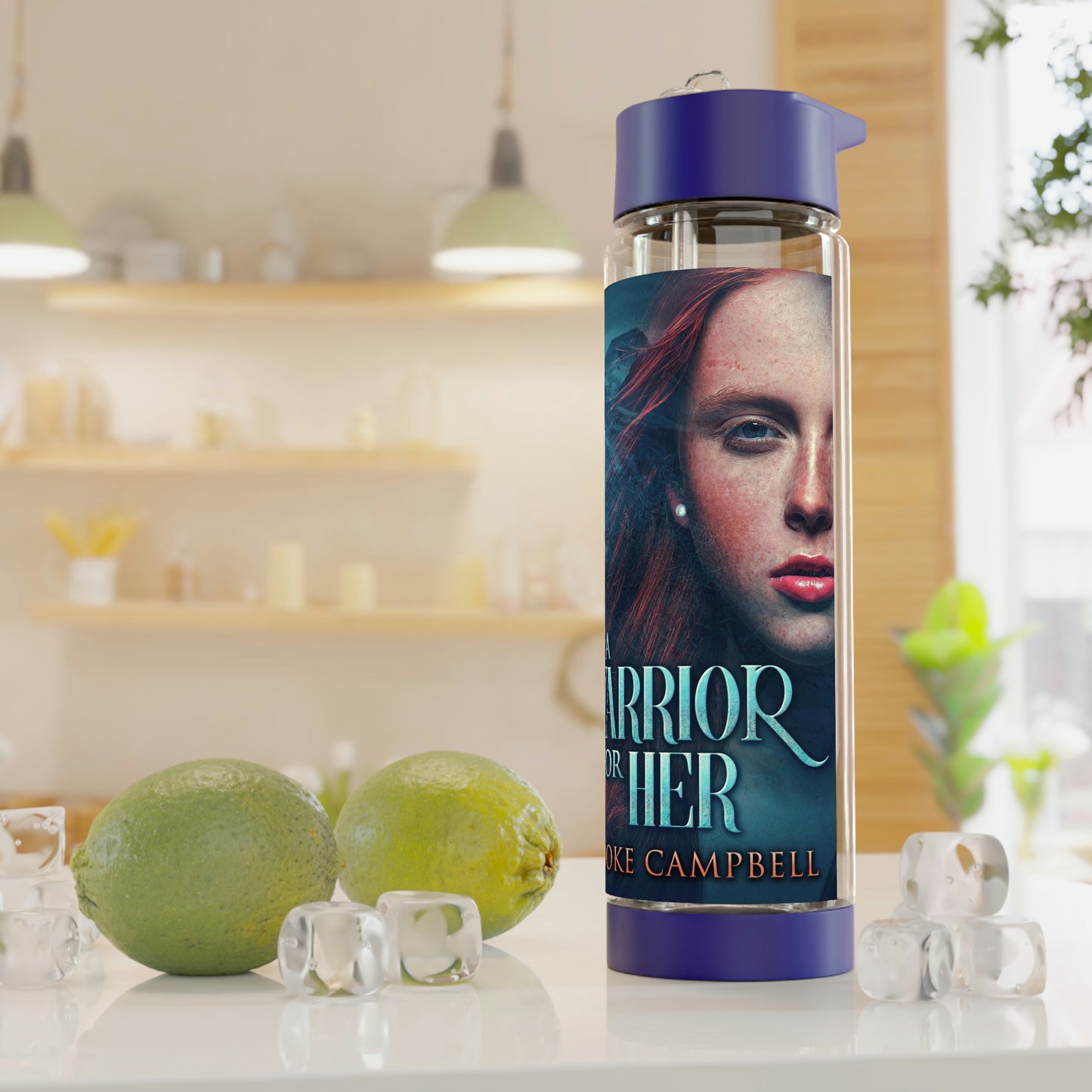 A Warrior For Her - Infuser Water Bottle