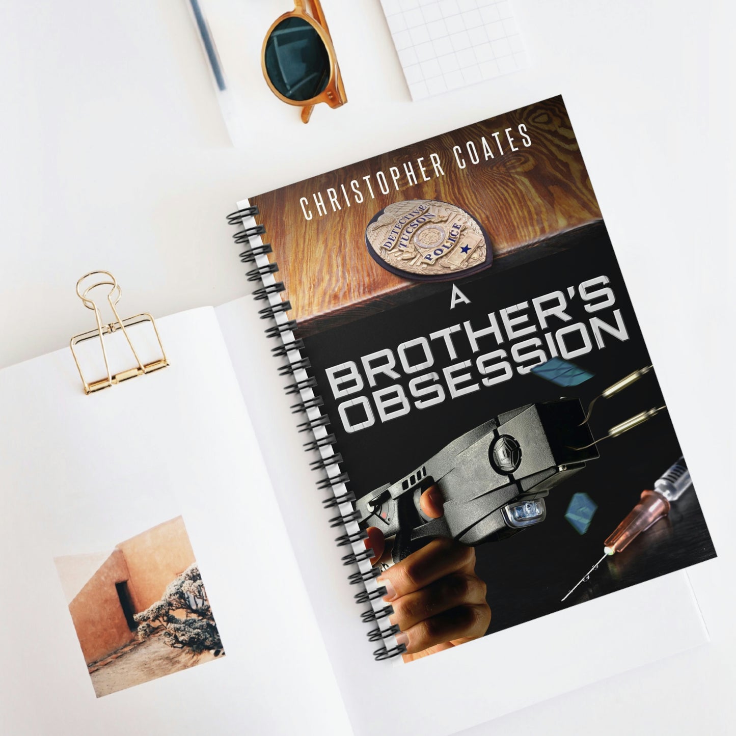 A Brother's Obsession - Spiral Notebook
