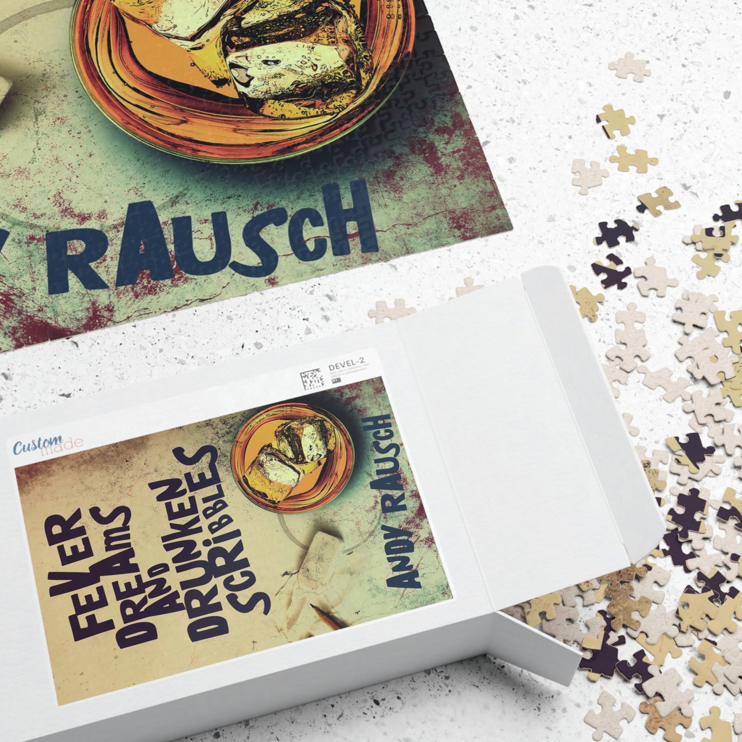 Fever Dreams and Drunken Scribbles - 1000 Piece Jigsaw Puzzle