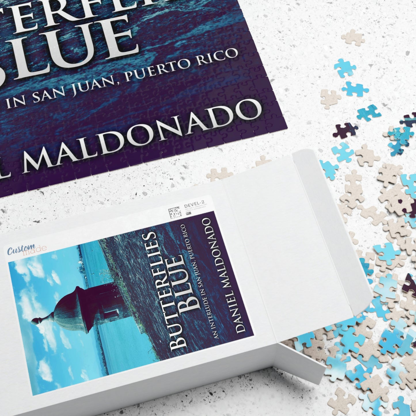 Butterflies Blue - 1000 Piece Jigsaw Puzzle