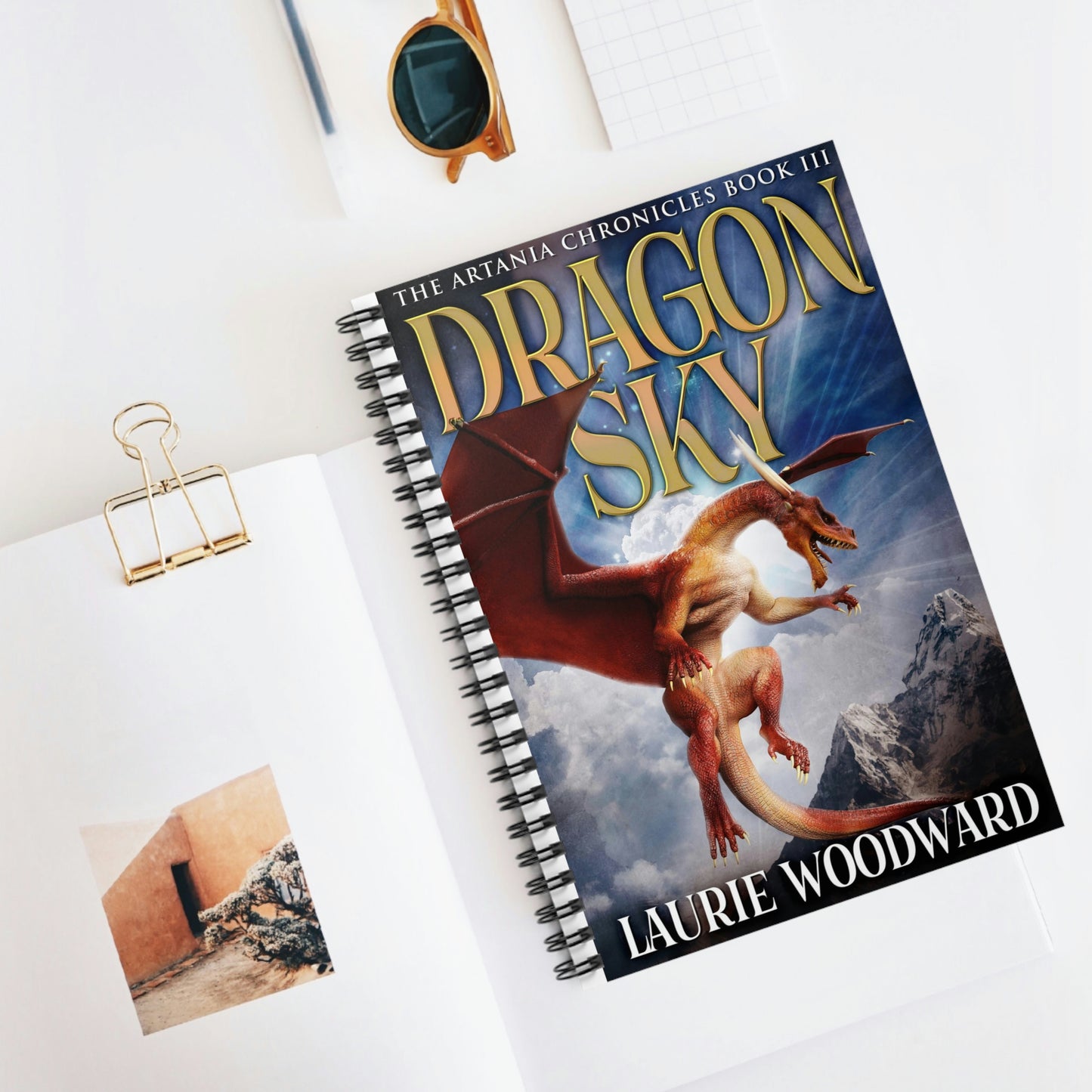Dragon Sky - Spiral Notebook