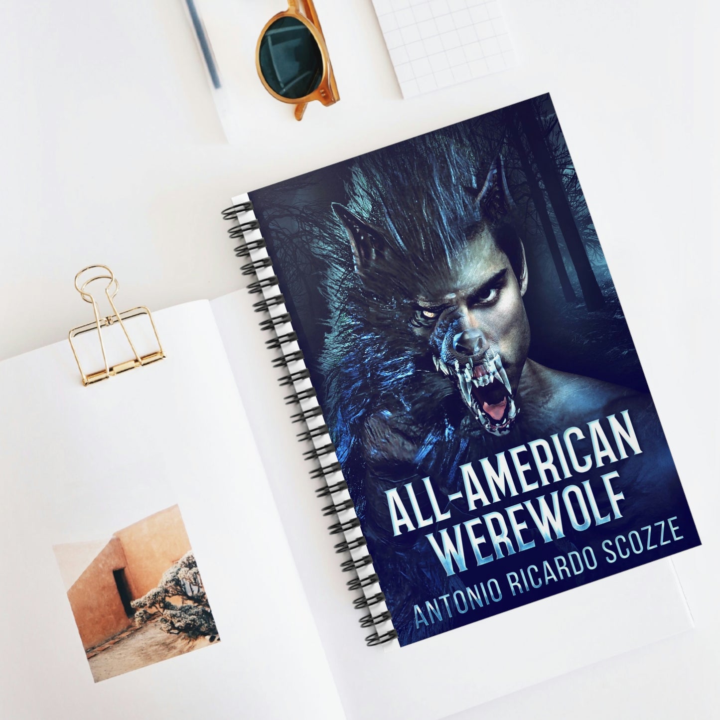 All-American Werewolf - Spiral Notebook