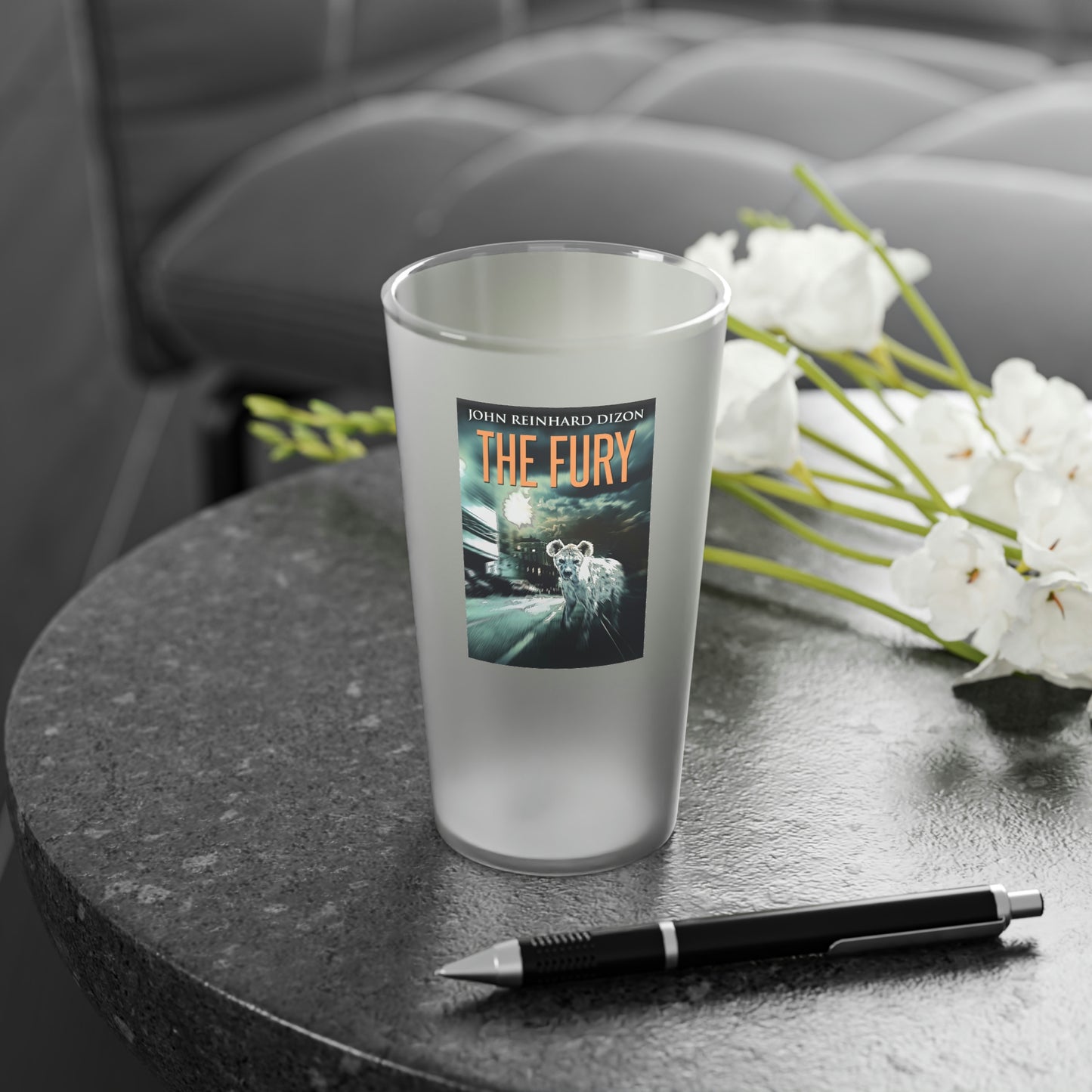 The Fury - Frosted Pint Glass