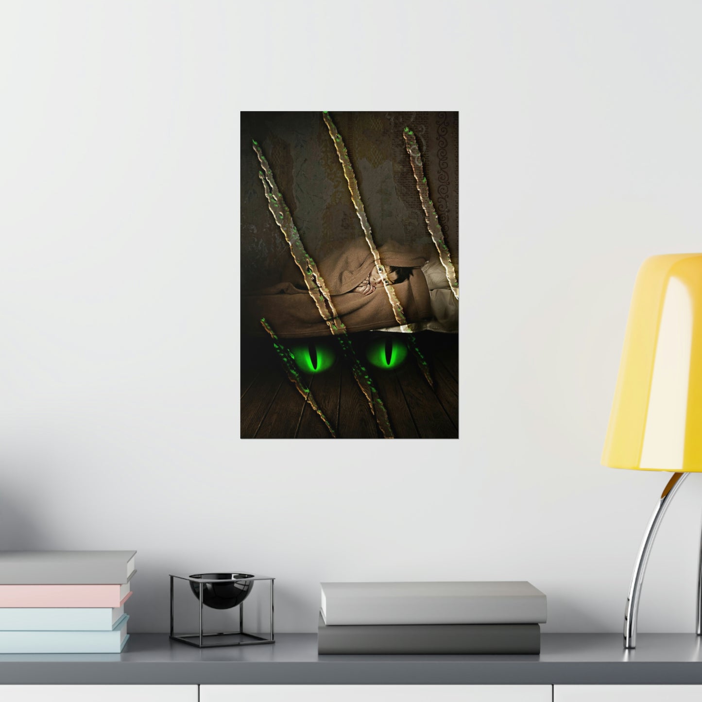 There's Something Under My Bed - Matte Poster