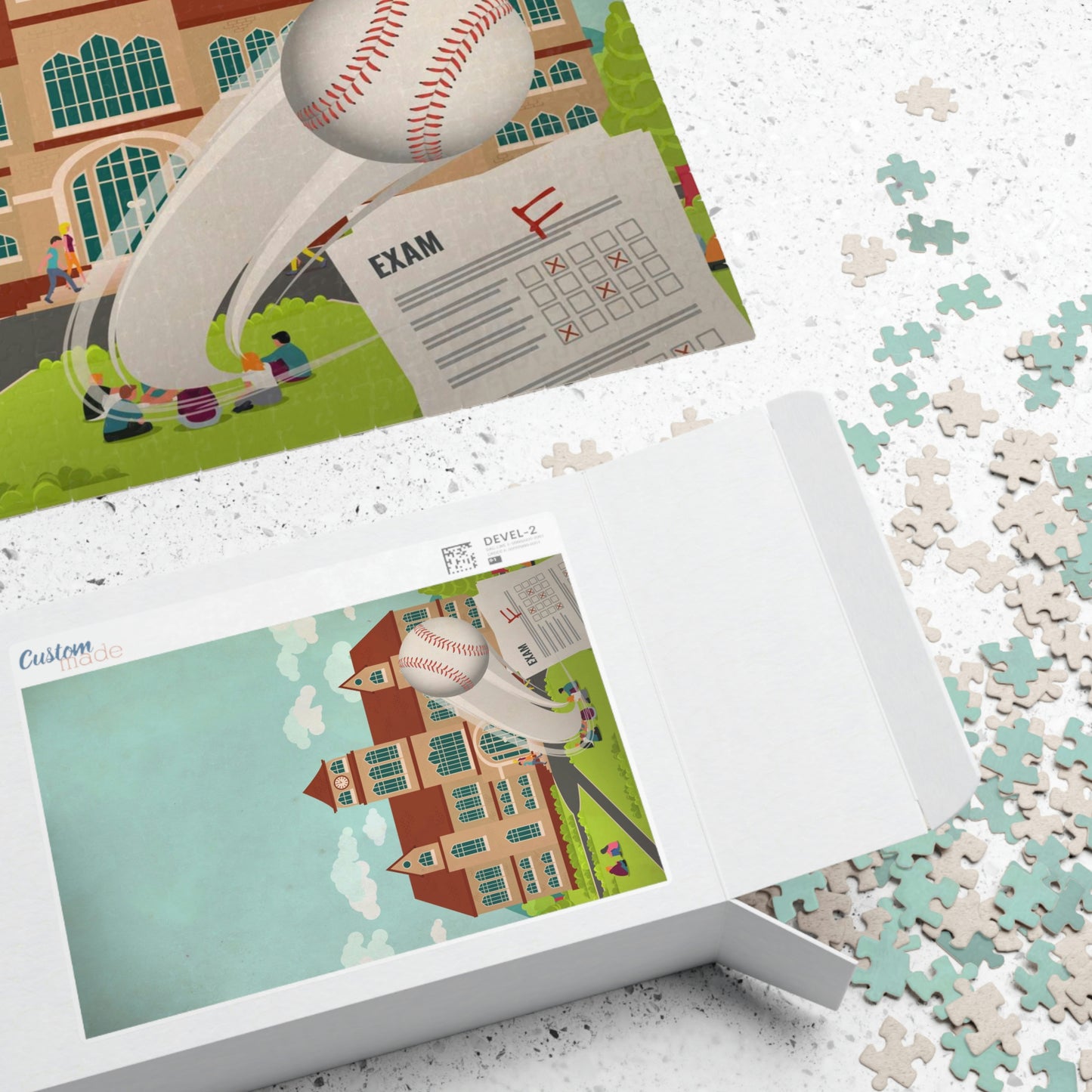 Braxton Campus - 1000 Piece Jigsaw Puzzle