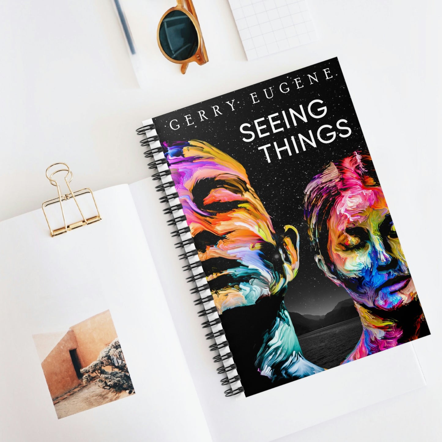 Seeing Things - Spiral Notebook