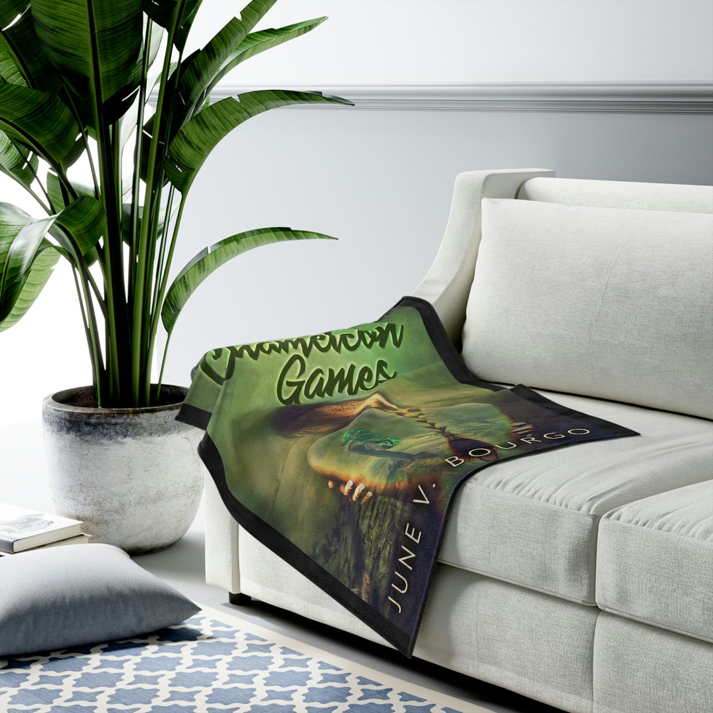 Chameleon Games - Velveteen Plush Blanket