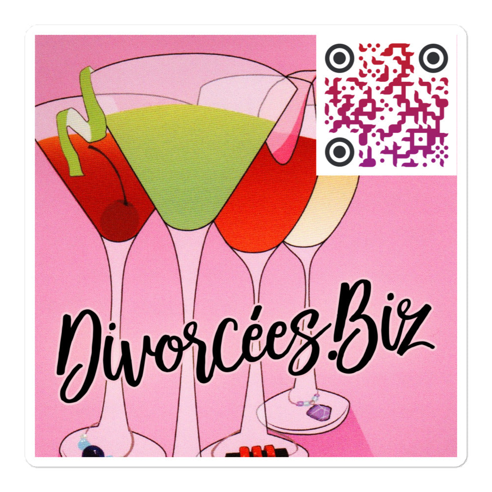 Divorcees . biz - Stickers