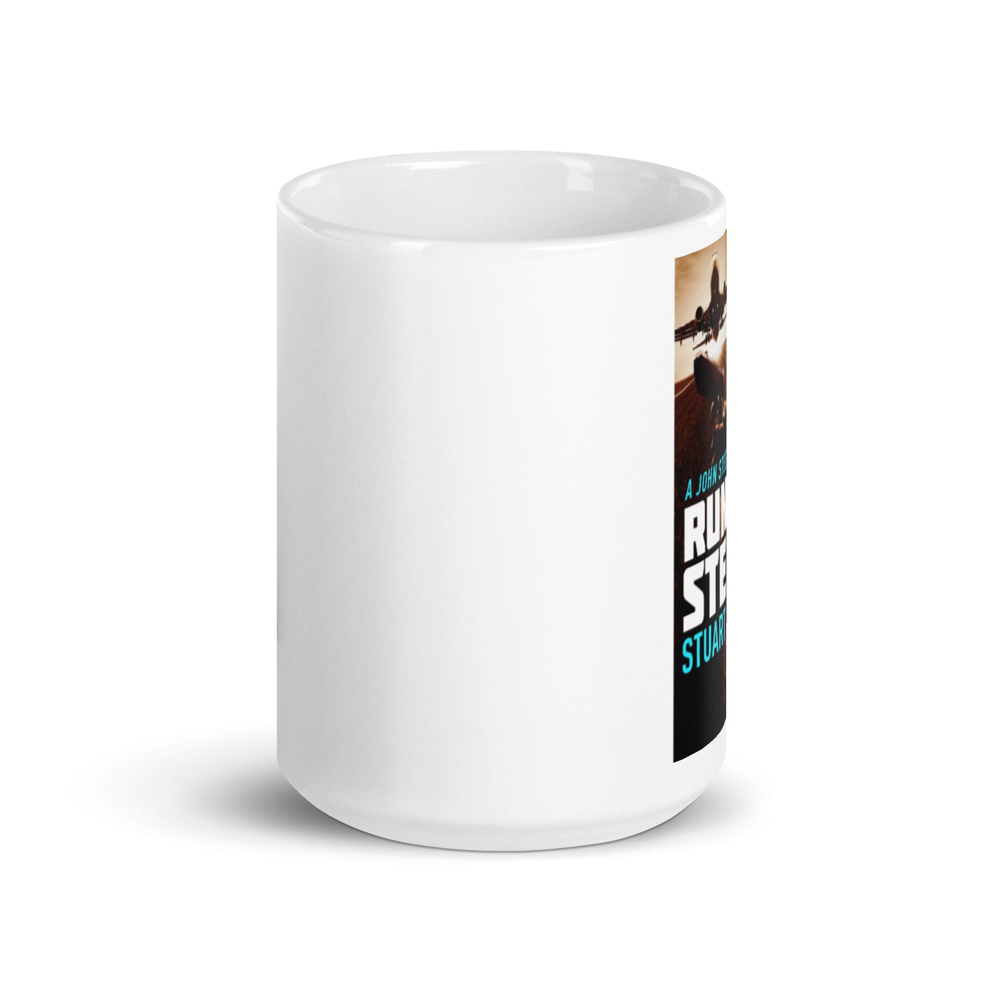 Running Steel - White Coffee Mug