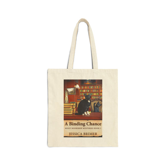 A Binding Chance - Cotton Canvas Tote Bag