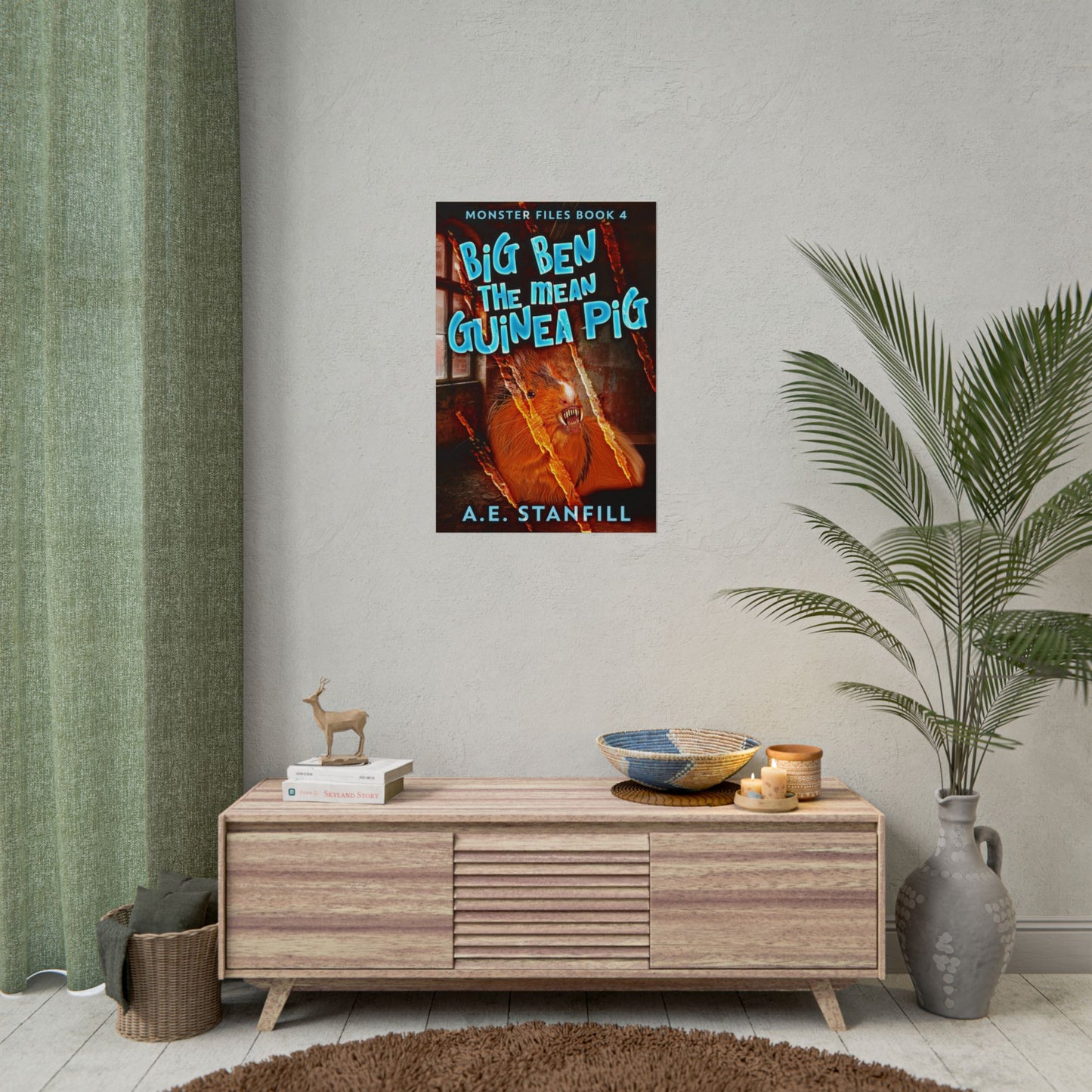 Big Ben The Mean Guinea Pig - Poster